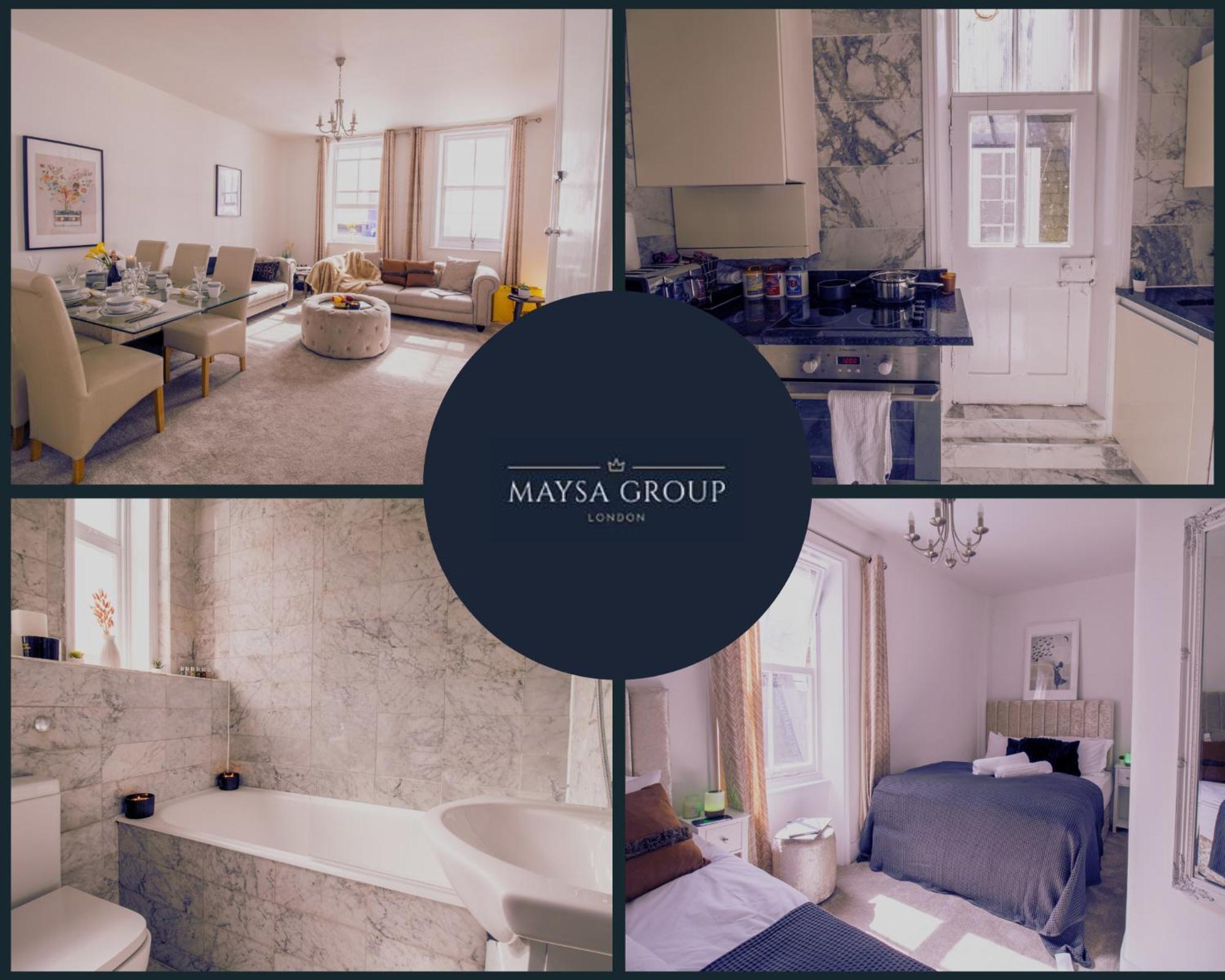 Mayfair Maisonette Chic Spacious 2-bed - 33a Apartment