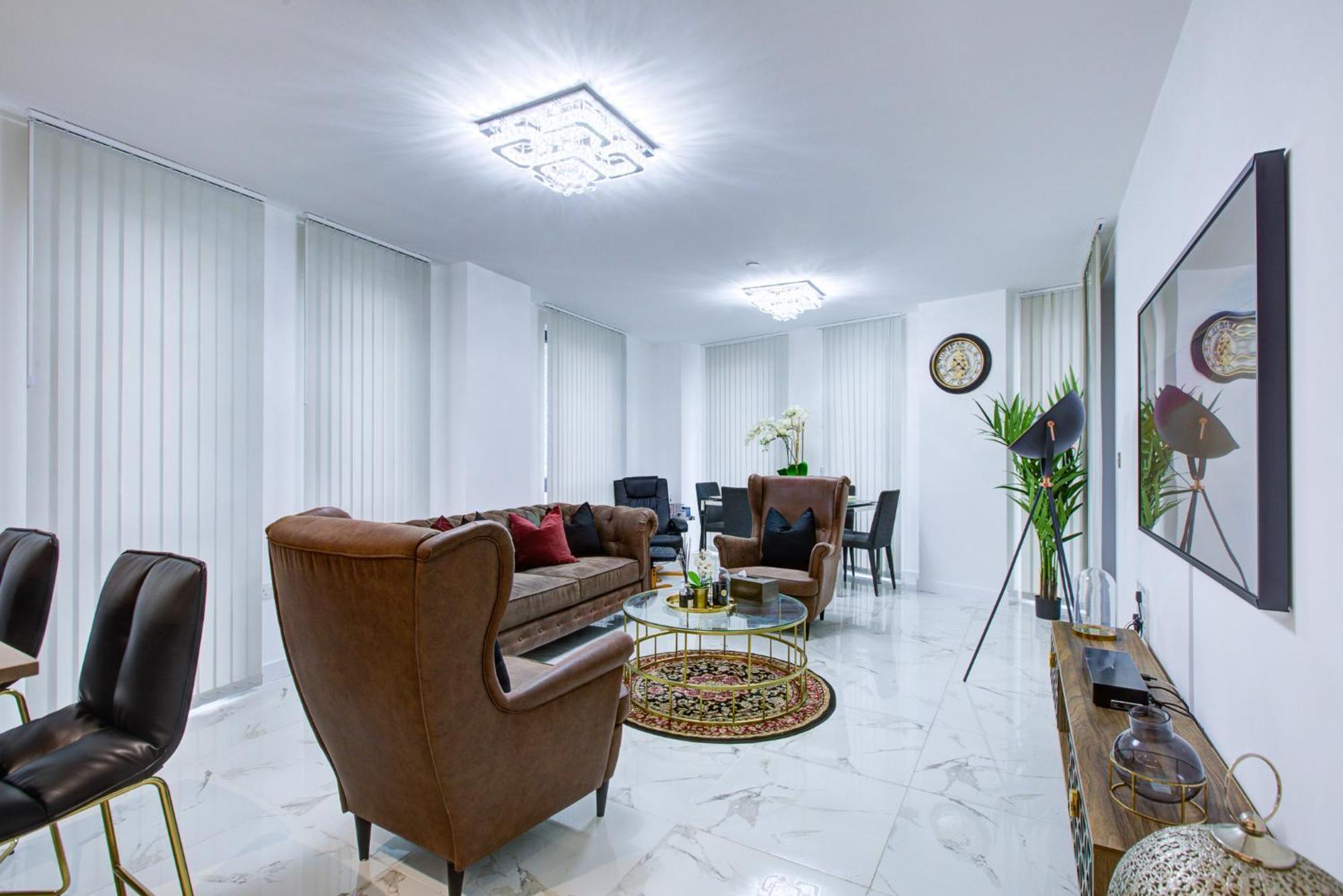 Canary Wharf 2 Bedroom Luxury Leilighet *