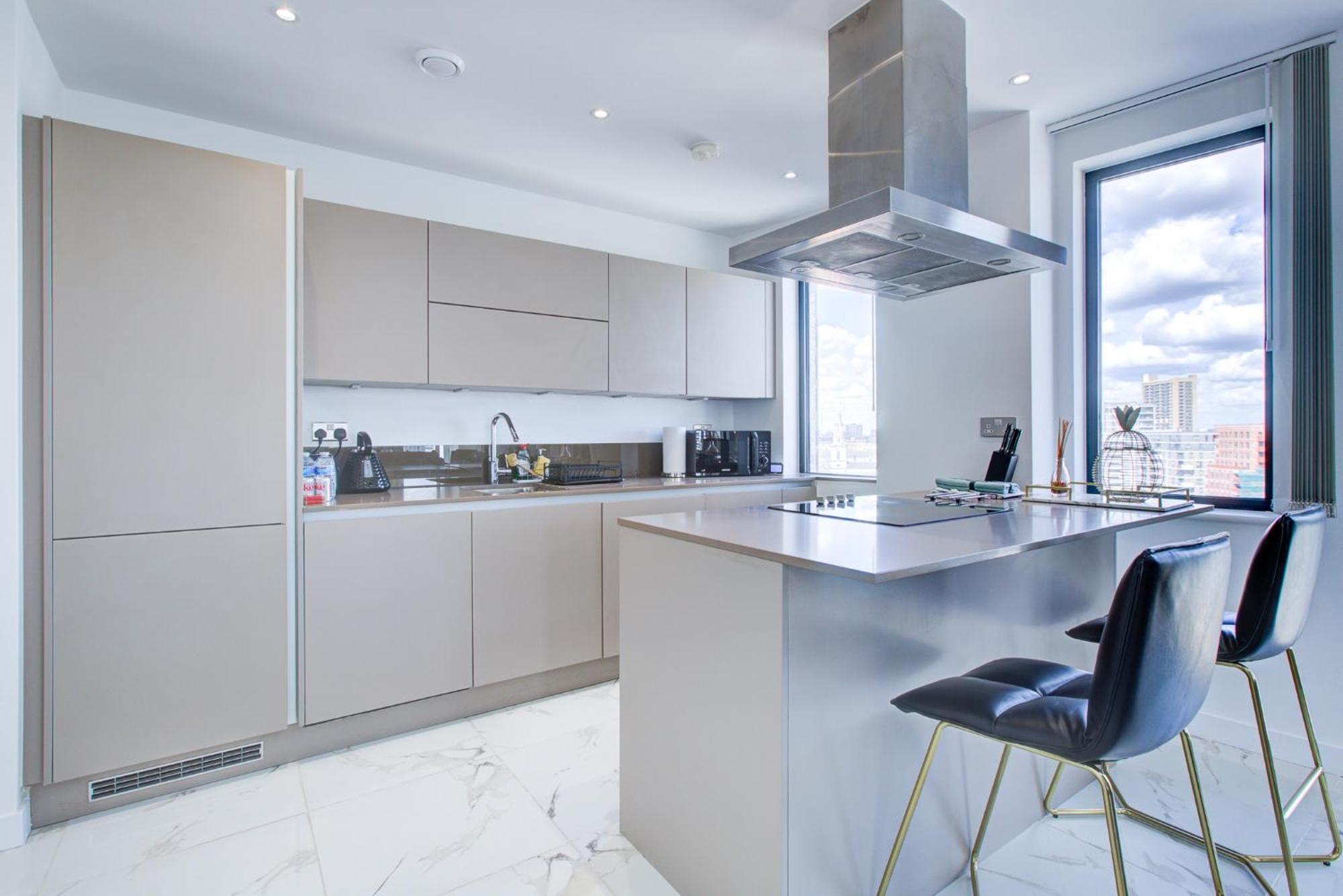 Canary Wharf 2 Bedroom Luxury Leilighet *