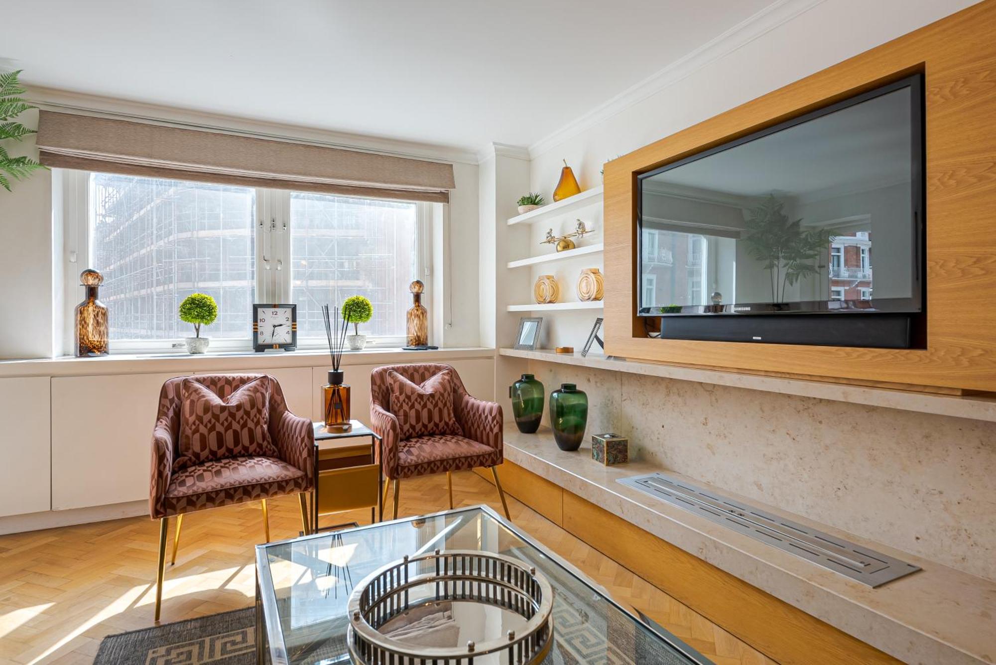Charming 2 Bed Flat In Knightsbridge Balcony View Of Harrods Leilighet London