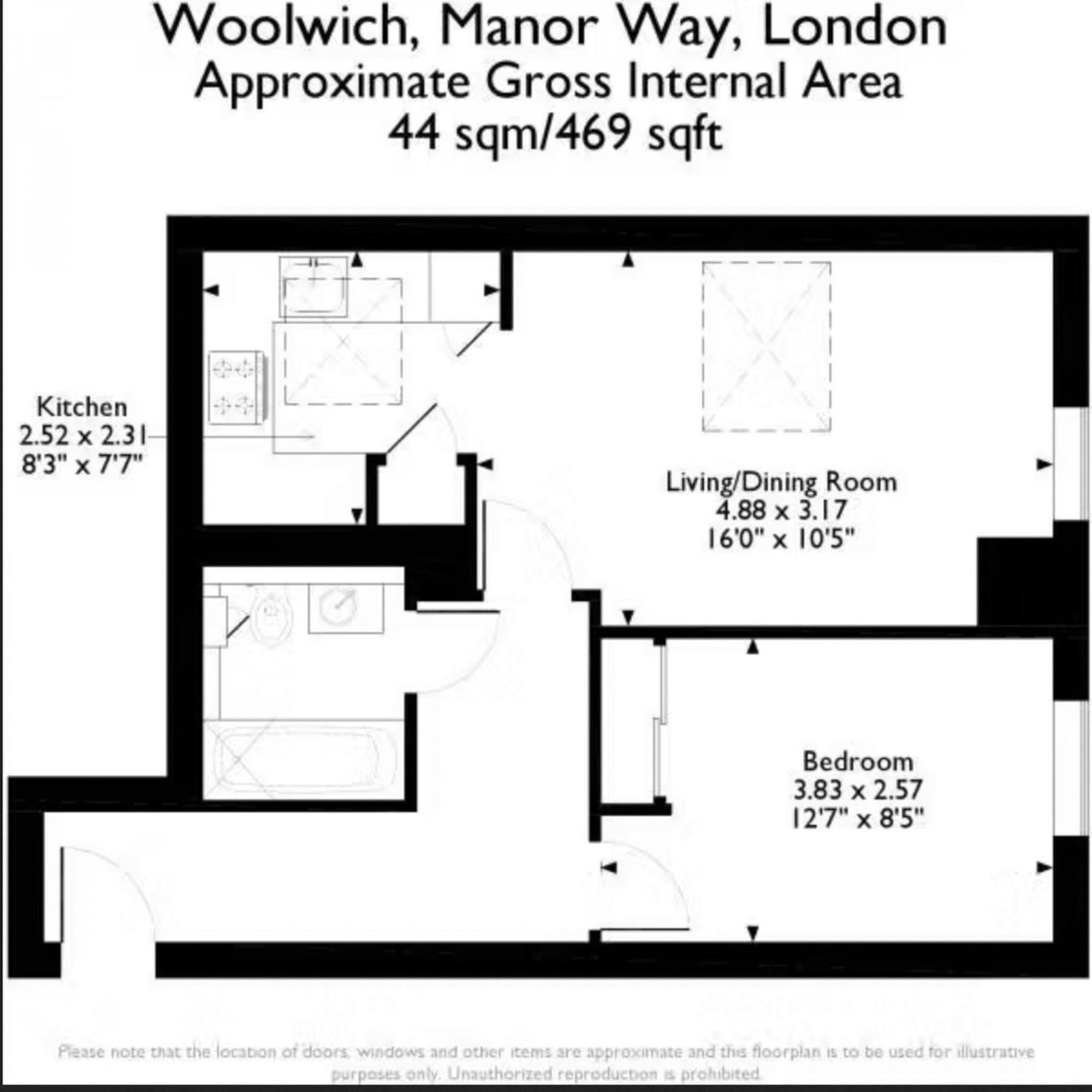 Leilighet Wild Roses Serviced - Airport London