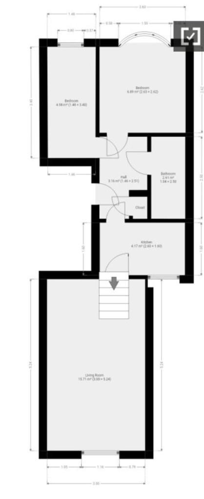 10 Min To The Heart Of - Zone 2 - Charming 2 Bed Apartamento