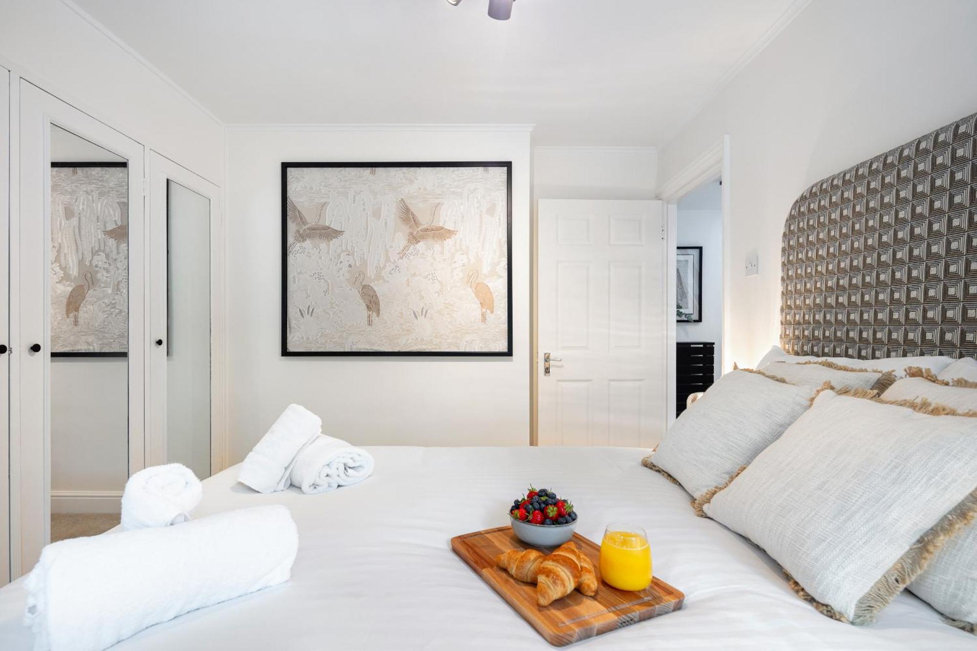 Rare 4beds Townhouse In Kensington With Patio Feriehus *