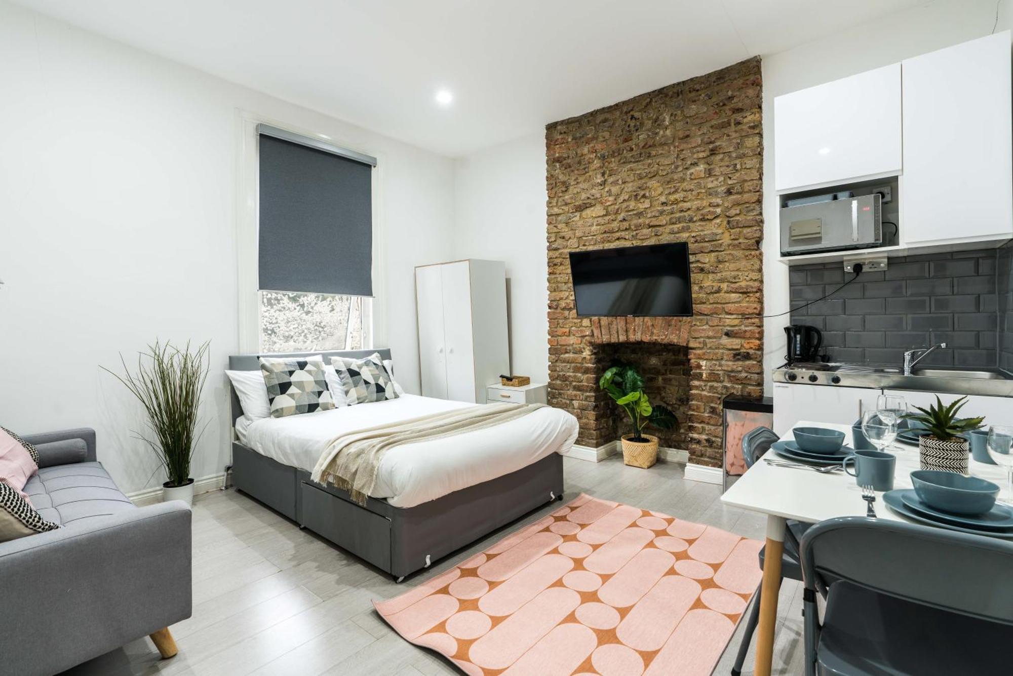 Apartment S1-4 Central - Self Equipped- 15 Minutes To Oxford Street & Marble Arch London