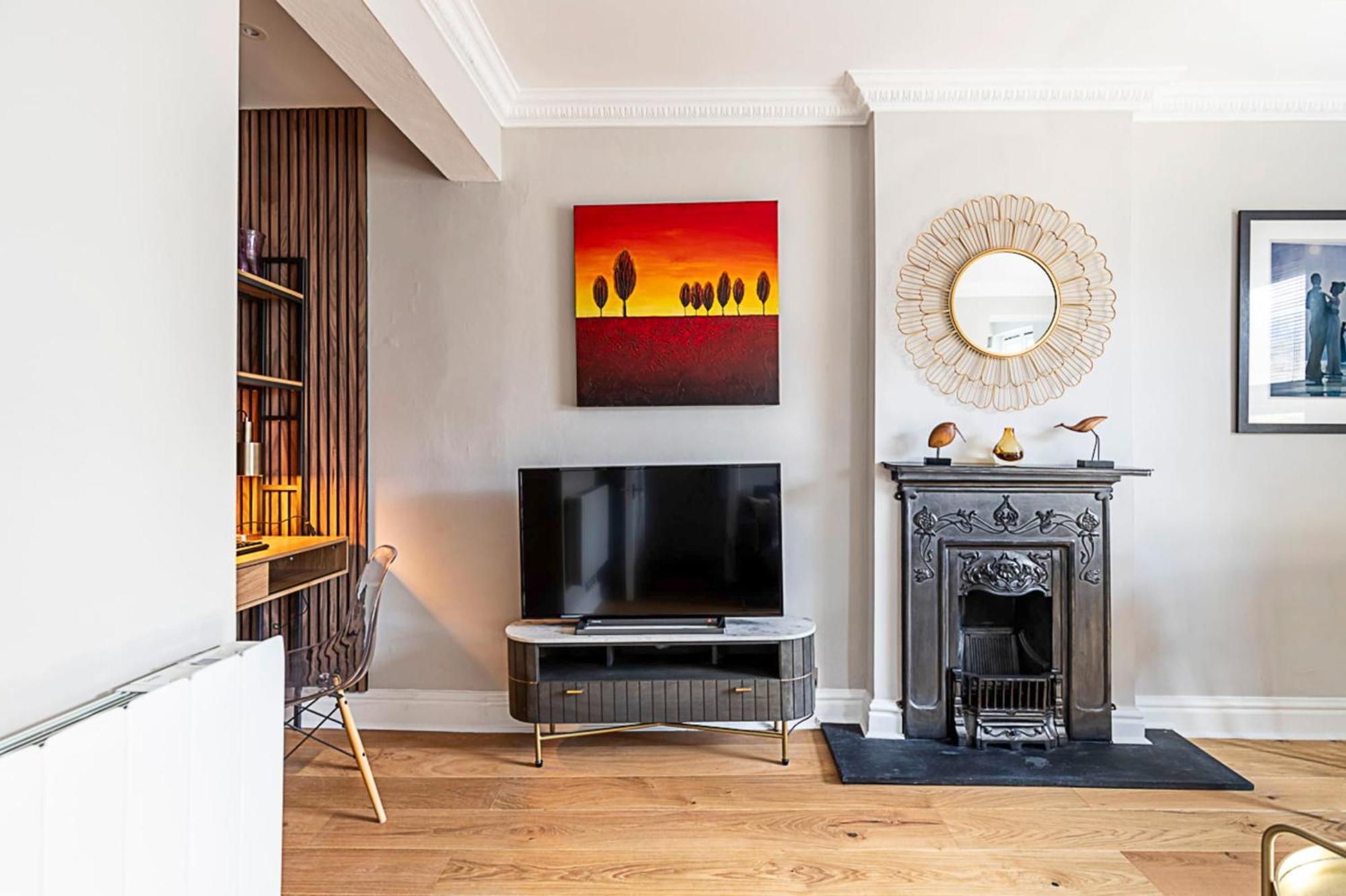 Modern Top-floor Victorian Charm In Kensington Appartement Londen