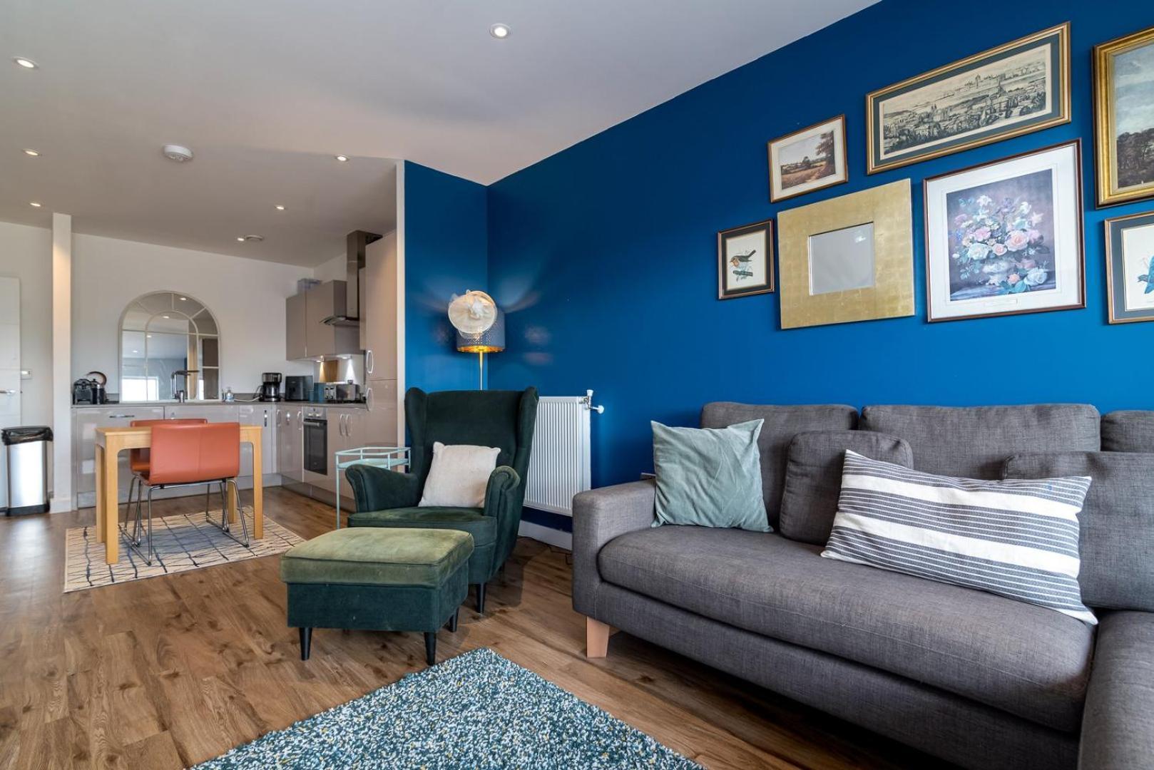 Guestready - Blue Essence Com Varanda Em Woolwich Appartement