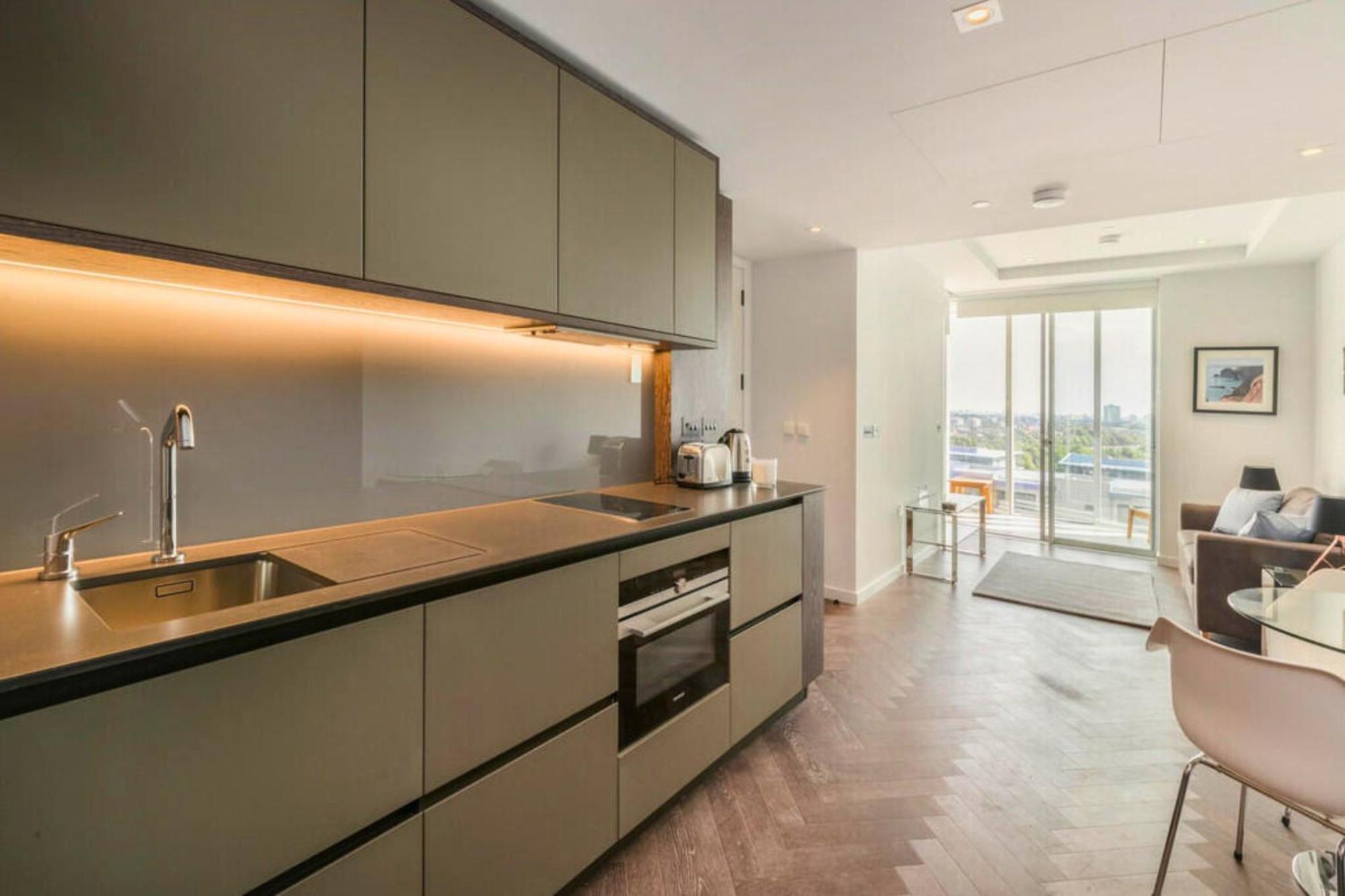 Leilighet Battersea Power Station - Winter Garden Balcony & 1gb Wifi - Luxurylondonstays London