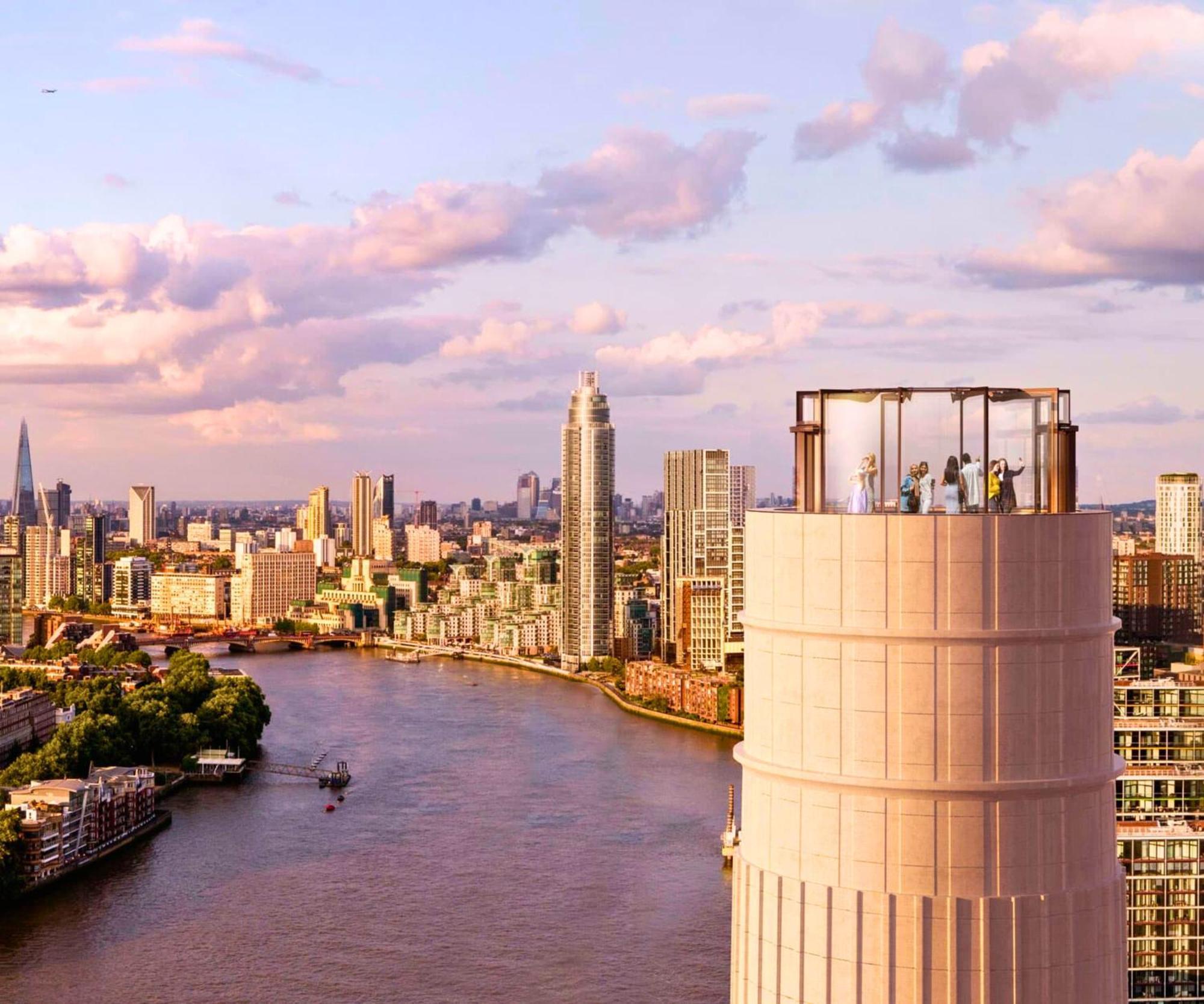 Apartamento Battersea Power Station - Winter Garden Balcony & 1gb Wifi - Luxurylondonstays *