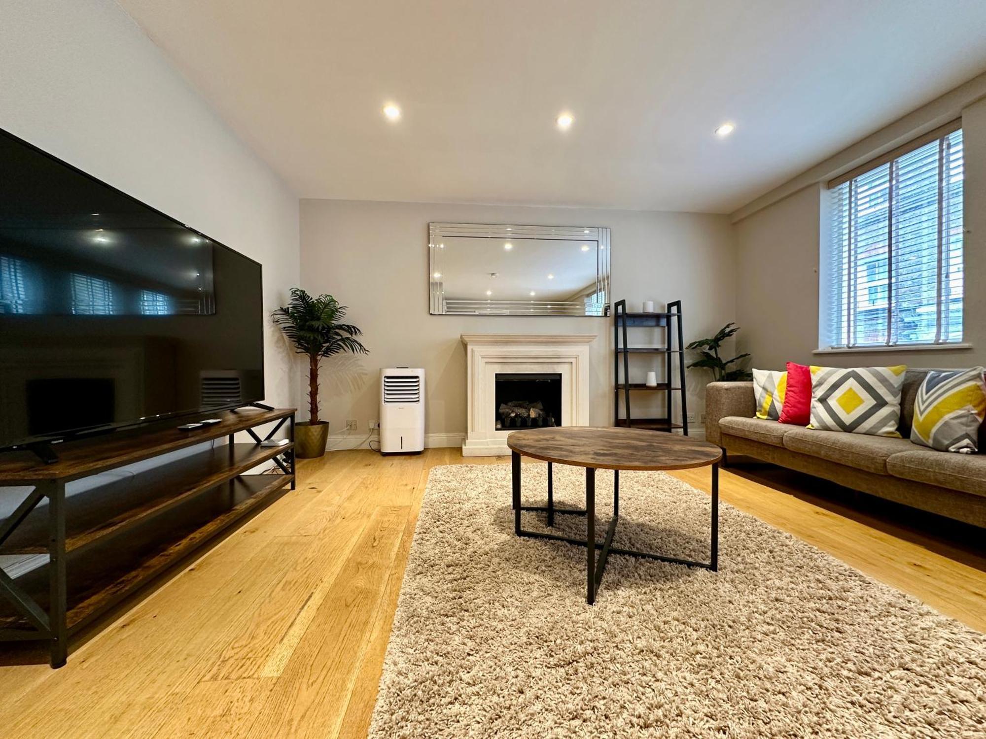 Leilighet Kensington 2Bed Stucco Bright Large High Ceilings - Luxurylondonstays