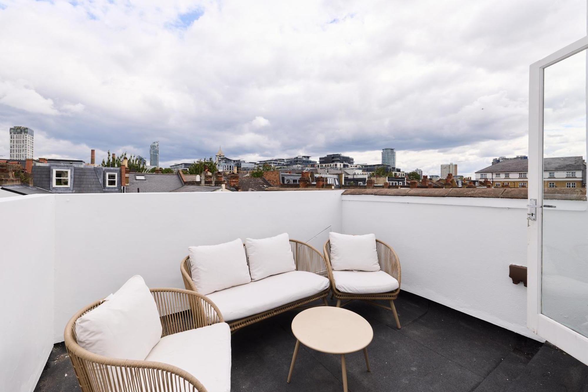 The Fulham Arms - Elegant 3bdr Flat With Terrace Apartamento *
