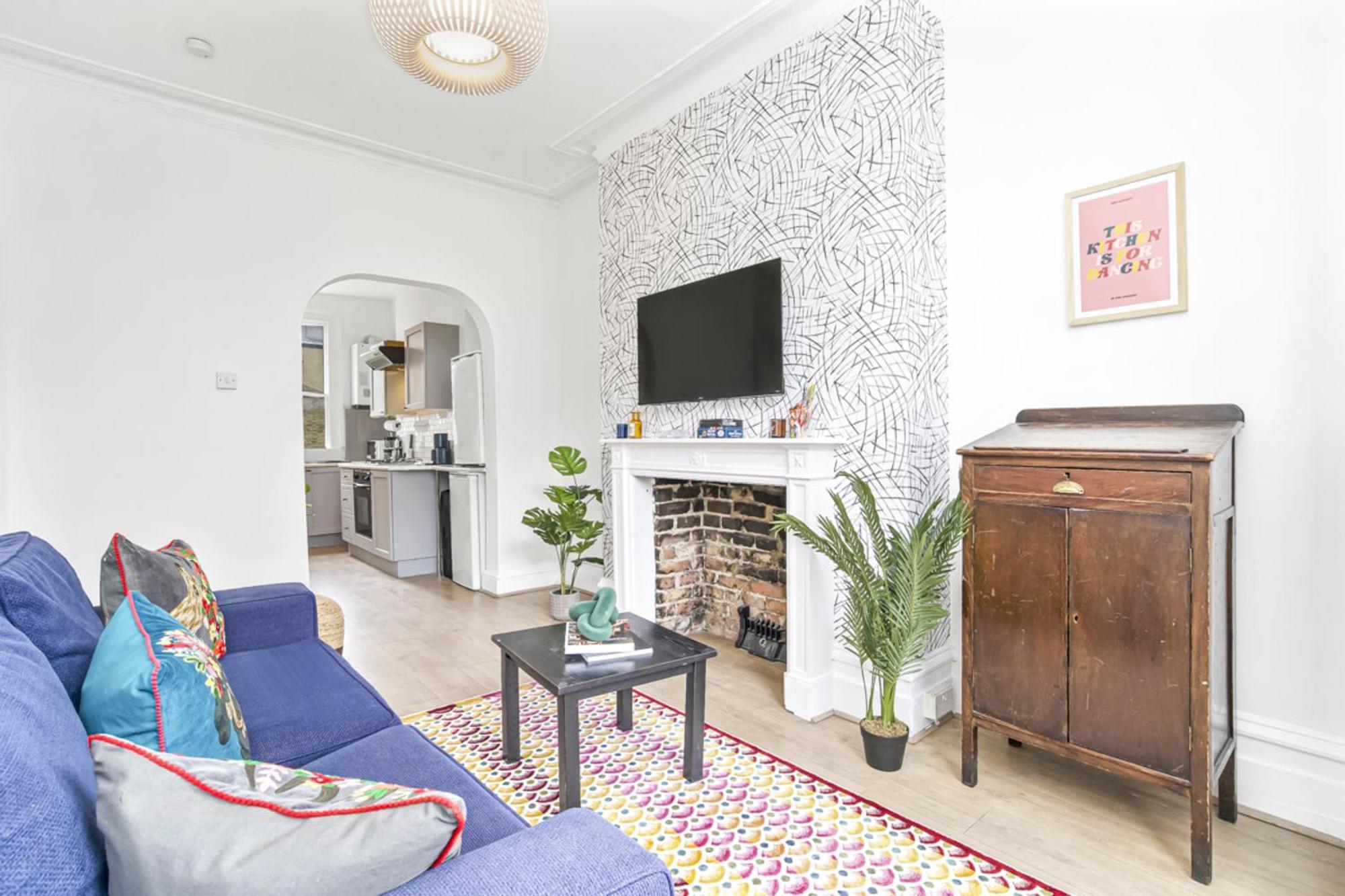 Spacious Retreat 2 Bedroom 5 Guests Leilighet