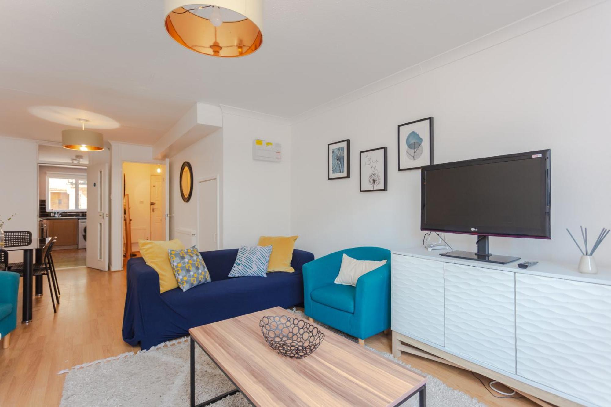 Apartment Lovely 4 Bedroom House With Garden Near Waterloo