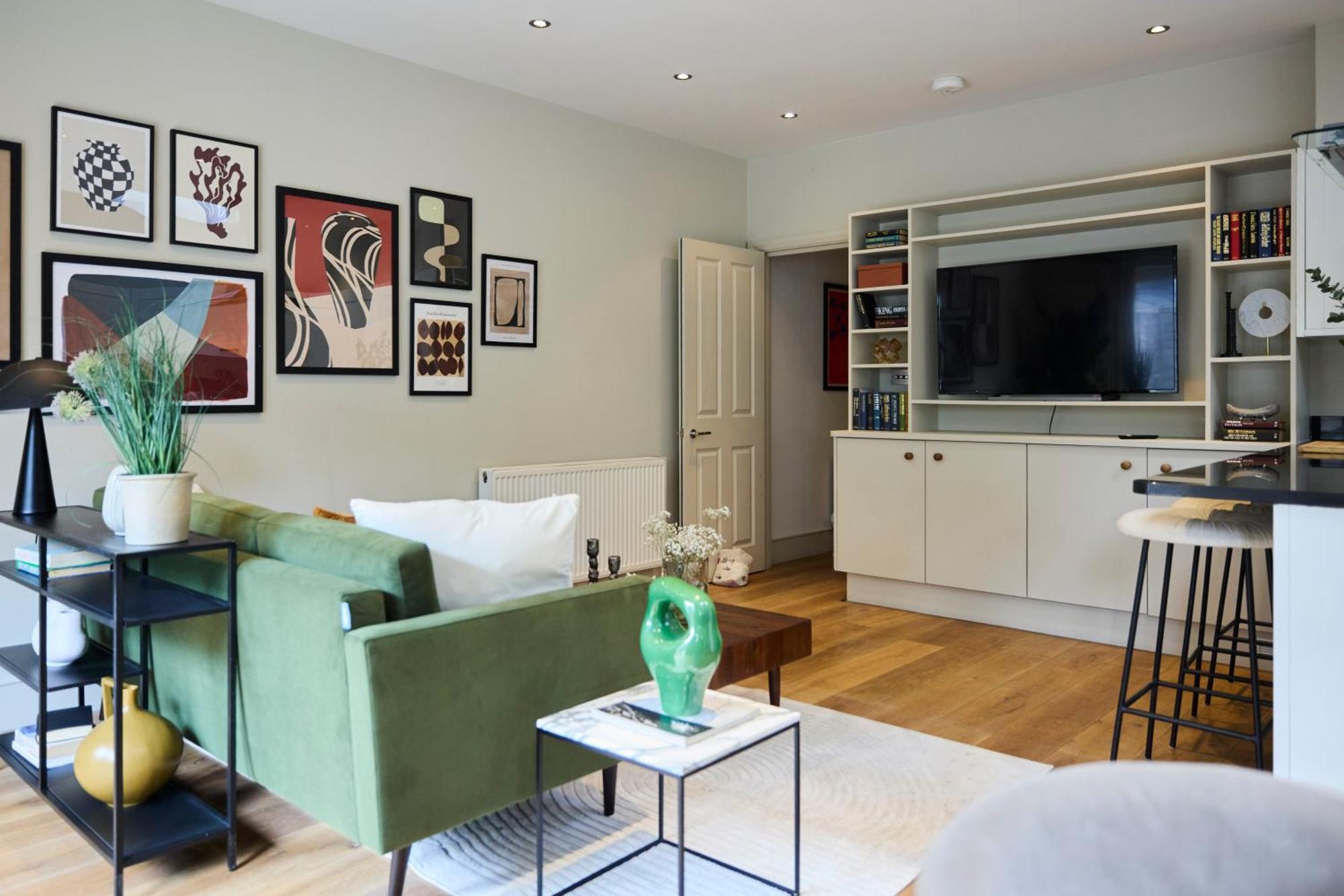 Appartement The Fulham Wharf - Glamorous 2bdr Flat With Garden Londen