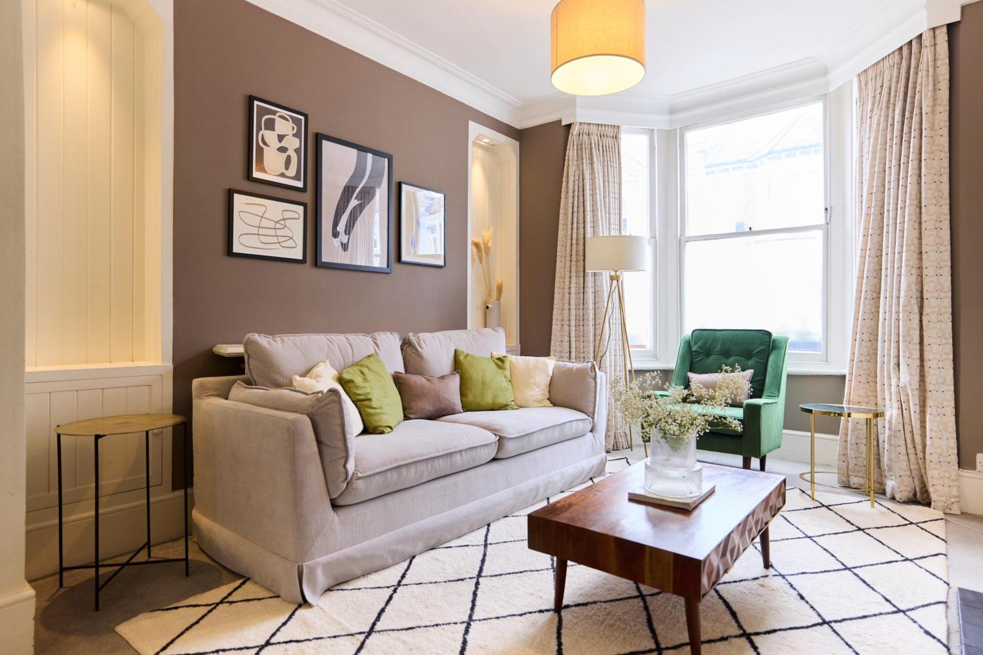The Fulham Hideout - Modish 2bdr Flat With Patio Apartamento