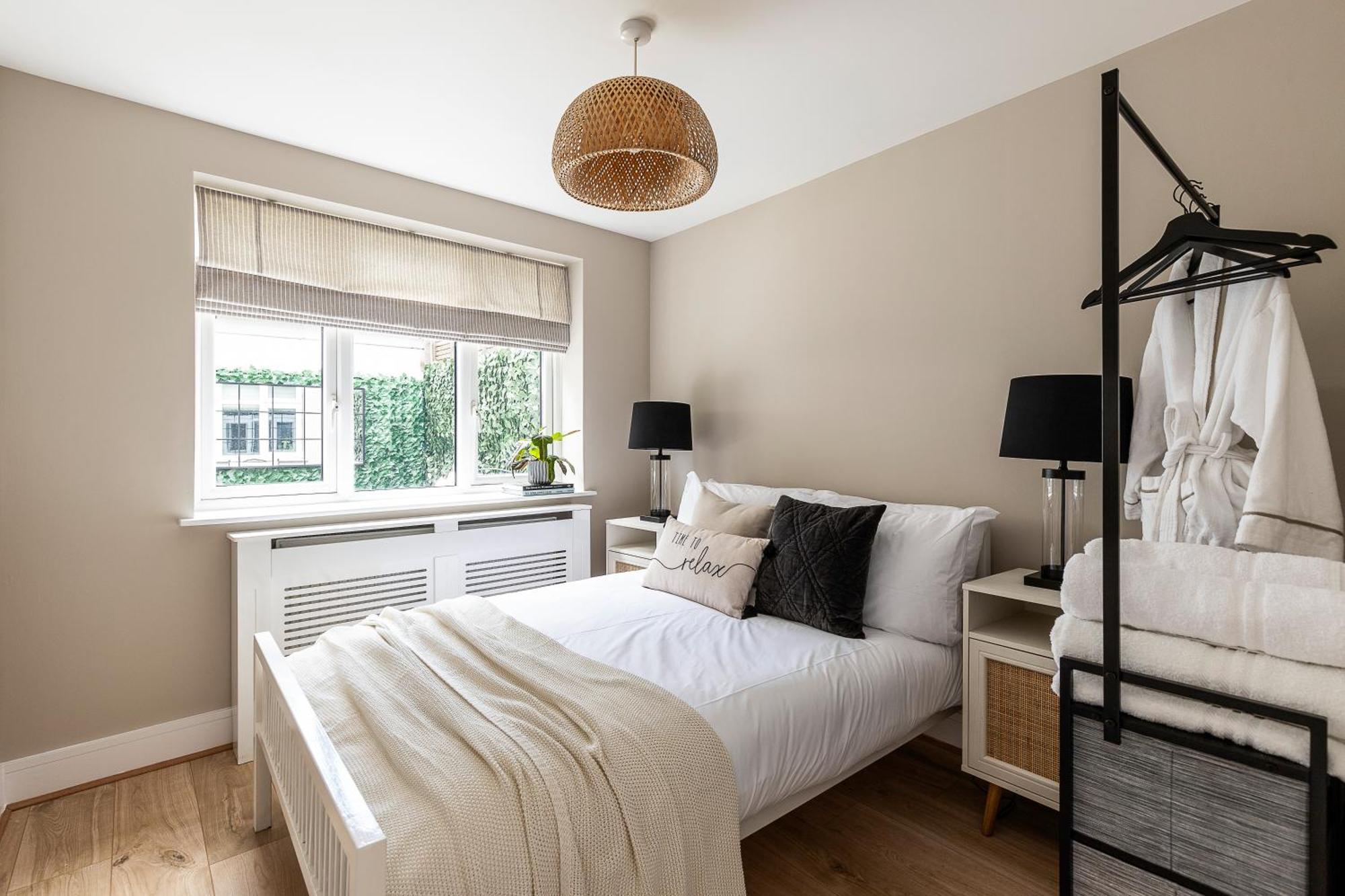Leilighet Luxurious 3 Bed Flat With Patio And Garden