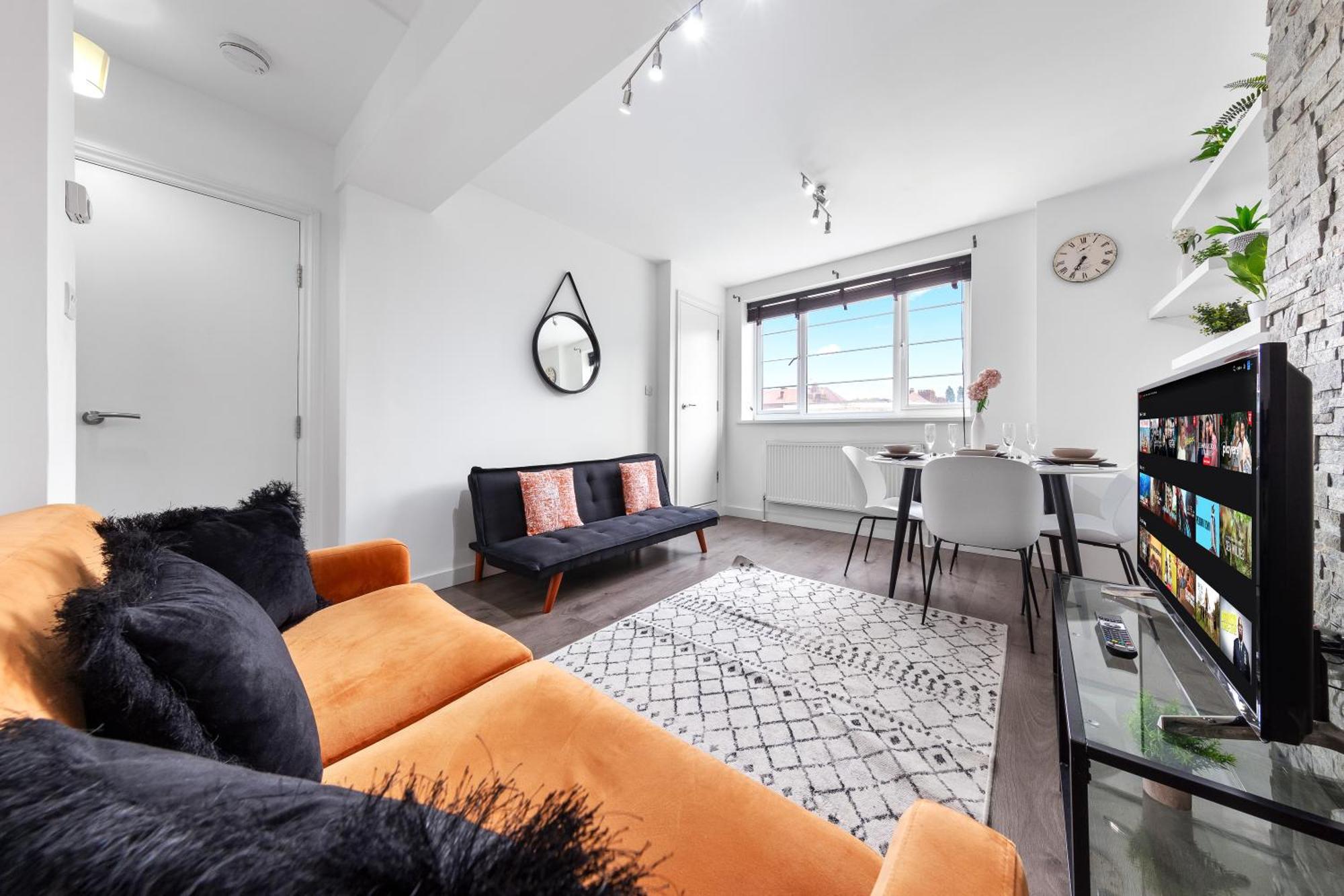 Two Bedroom Serviced - Nine Elms Luxury - Vauxhall & Westminster Leilighet London
