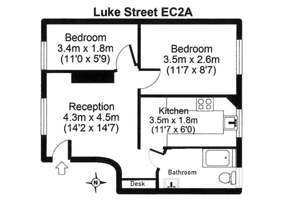 Lovely 2 Bed In Shoreditch On Quiet Side Street Londen