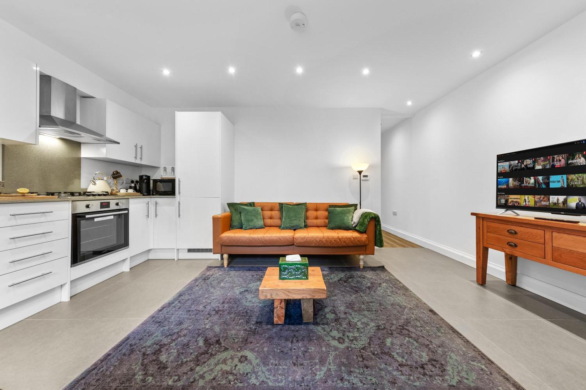 Modern Basement Stoke Newington London, Close To Transport Apartamento *