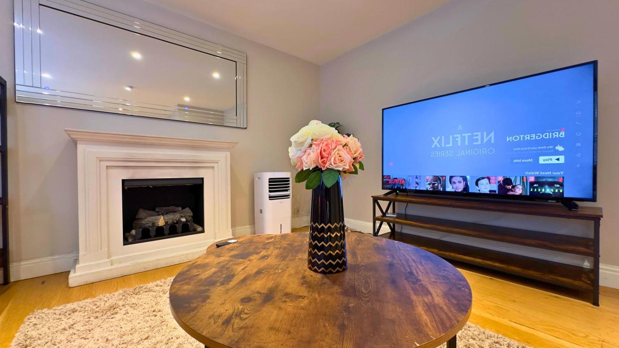 Apartment Kensington 2Bed Stucco Bright Large High Ceilings - Luxurylondonstays *