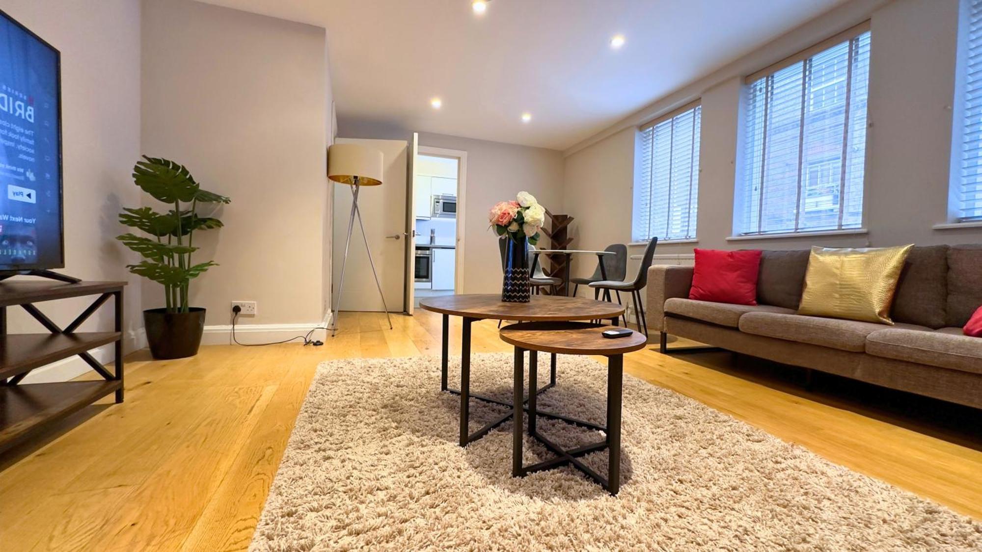 Leilighet Kensington 2Bed Stucco Bright Large High Ceilings - Luxurylondonstays *