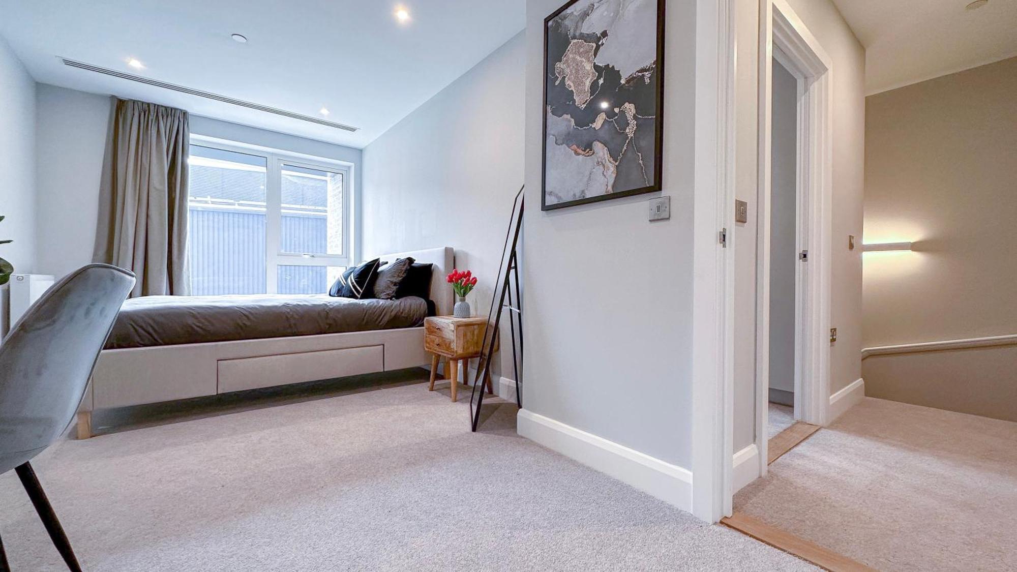 Duplex 3bed 3bath Modern Fast Wifi - Luxurylondonstays Leilighet