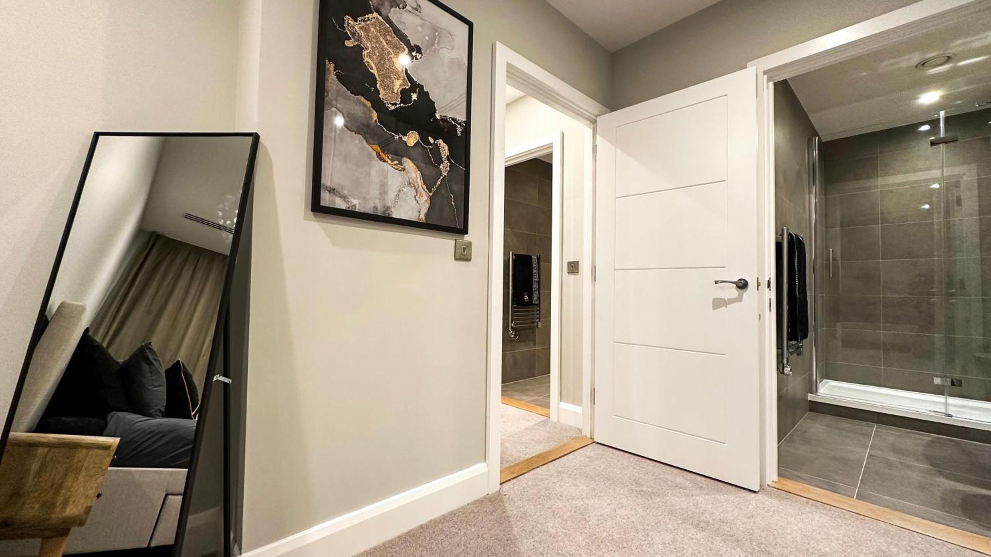 Duplex 3bed 3bath Modern Fast Wifi - Luxurylondonstays Leilighet