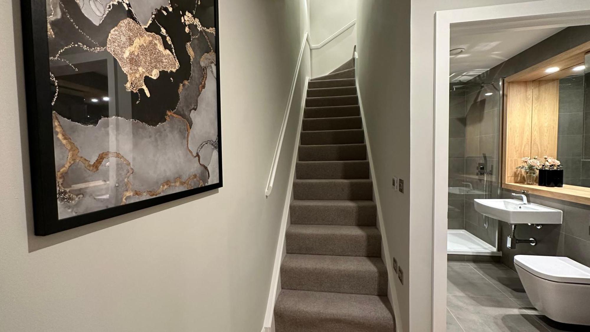 Duplex 3bed 3bath Modern Fast Wifi - Luxurylondonstays Leilighet *