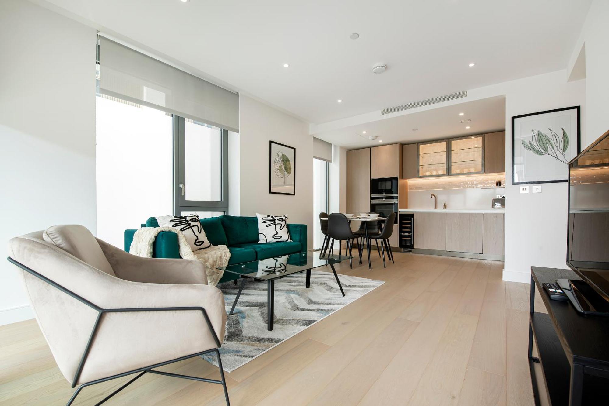 Battersea Power Station 2 Bed Close To Harrods Leilighet