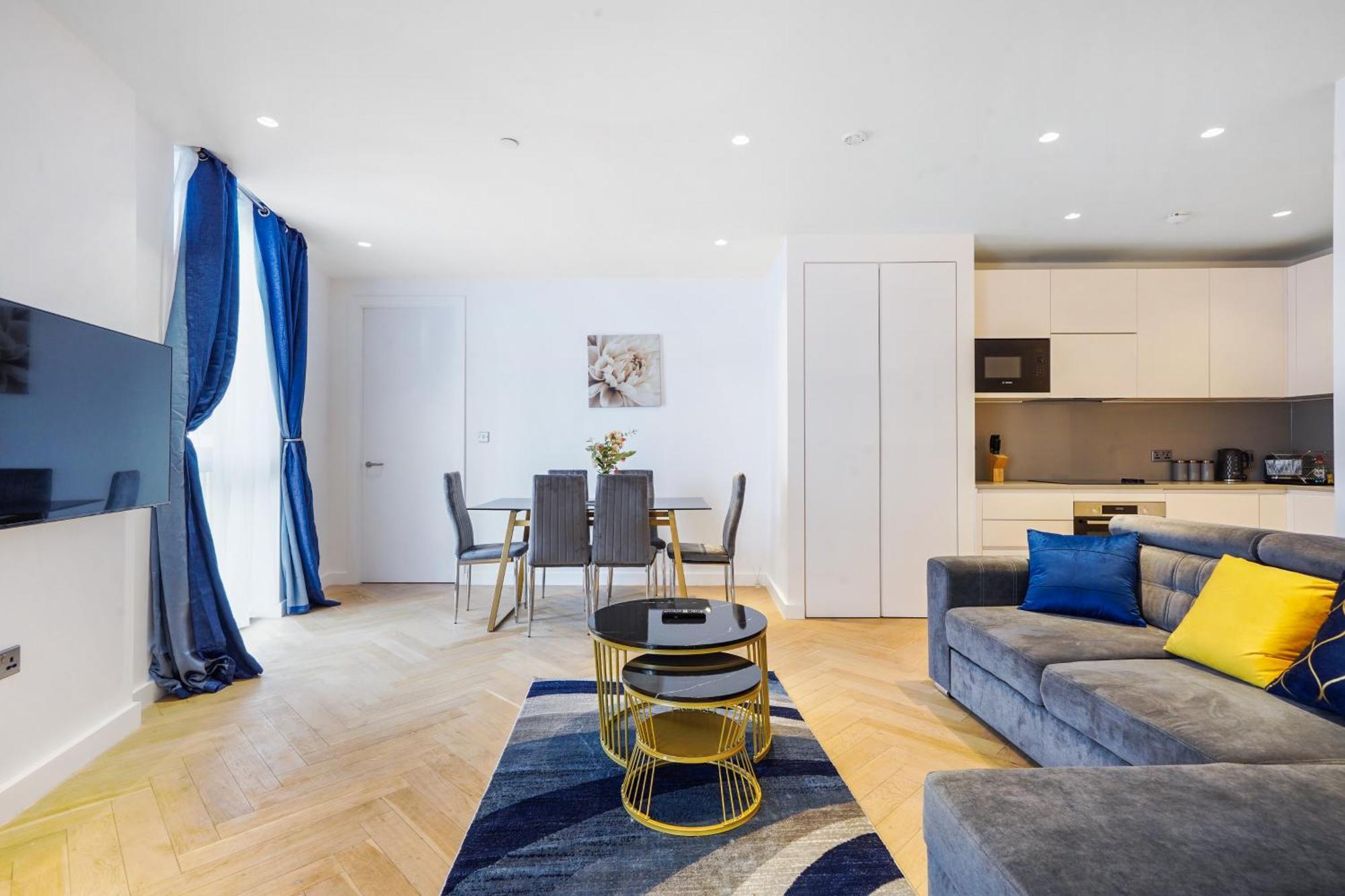 The Zurich Apartment, 6 Beds, 15mins To London, 10mins Wembley Stadium London