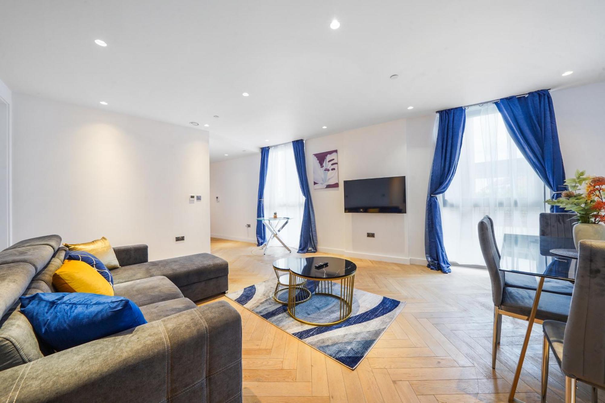 The Zurich Apartment, 6 Beds, 15mins To London, 10mins Wembley Stadium Apartment *