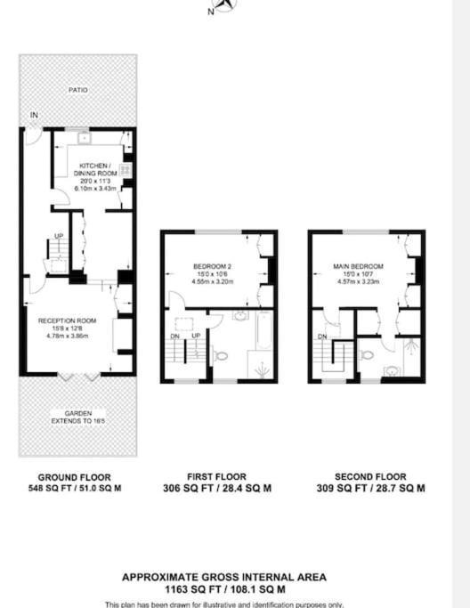 Sweet 2 Bed House In London's Neighbourhood Holiday home *