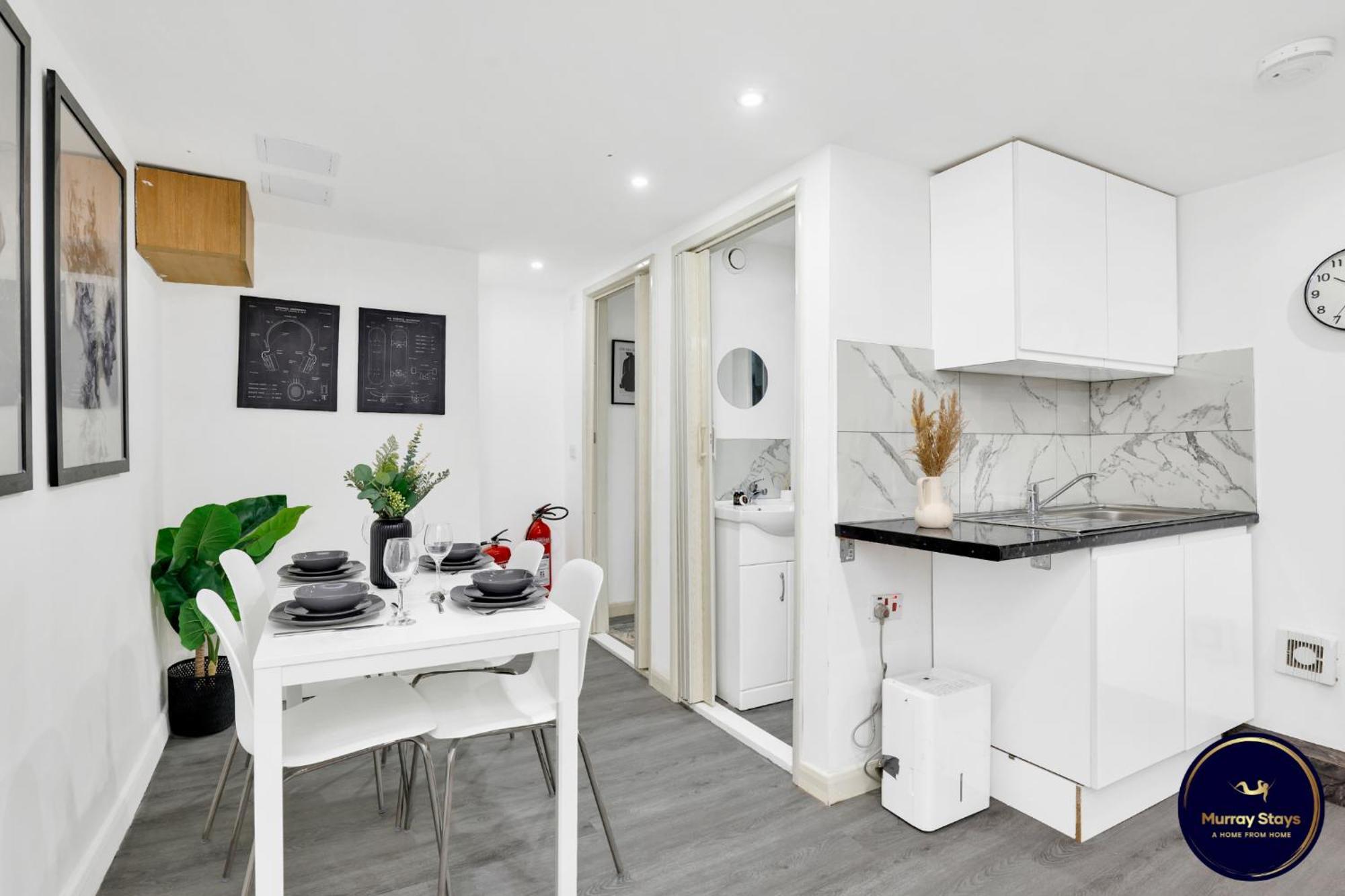 One Bedroom Short Term & Flexible Renting Shoreditch With Free Wi-fi * London