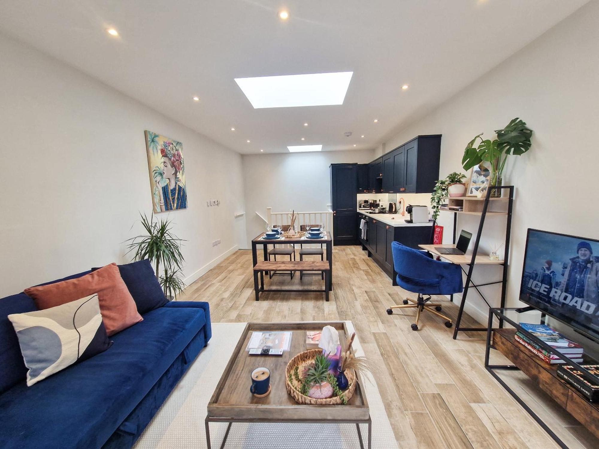 Bright 1-bed Flat Near Fulham Broadway Station With Free Wifi And Netflix Leilighet *