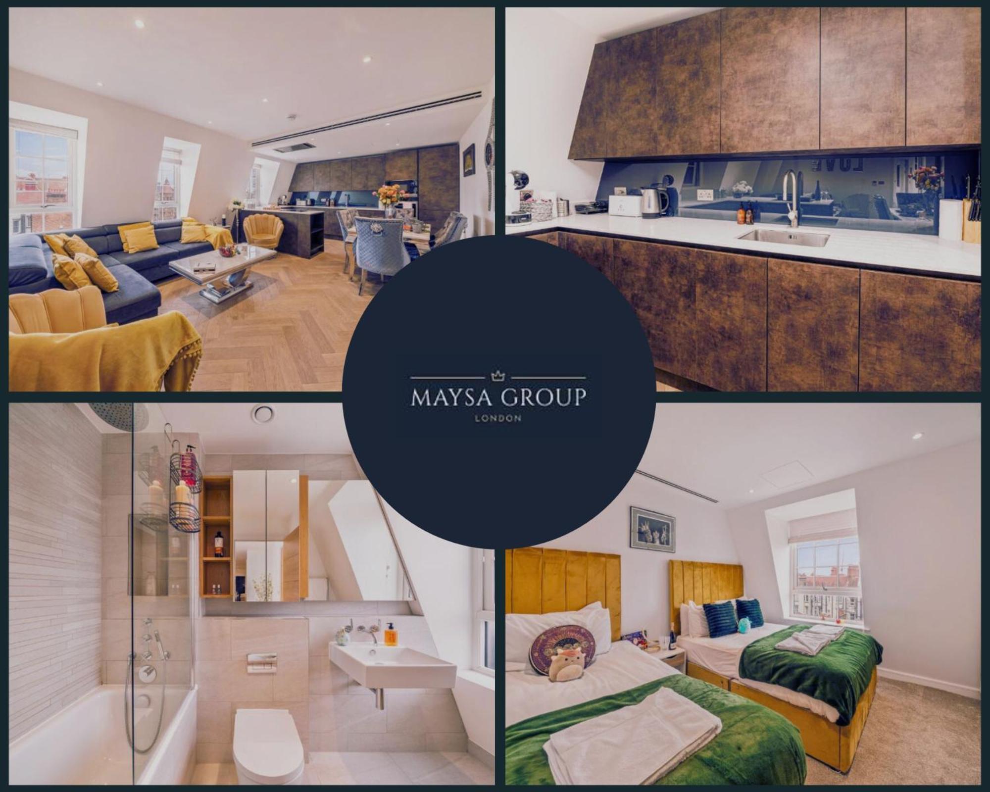 Spectacular 2-bedroom Penthouse In Marble Arch 75 London