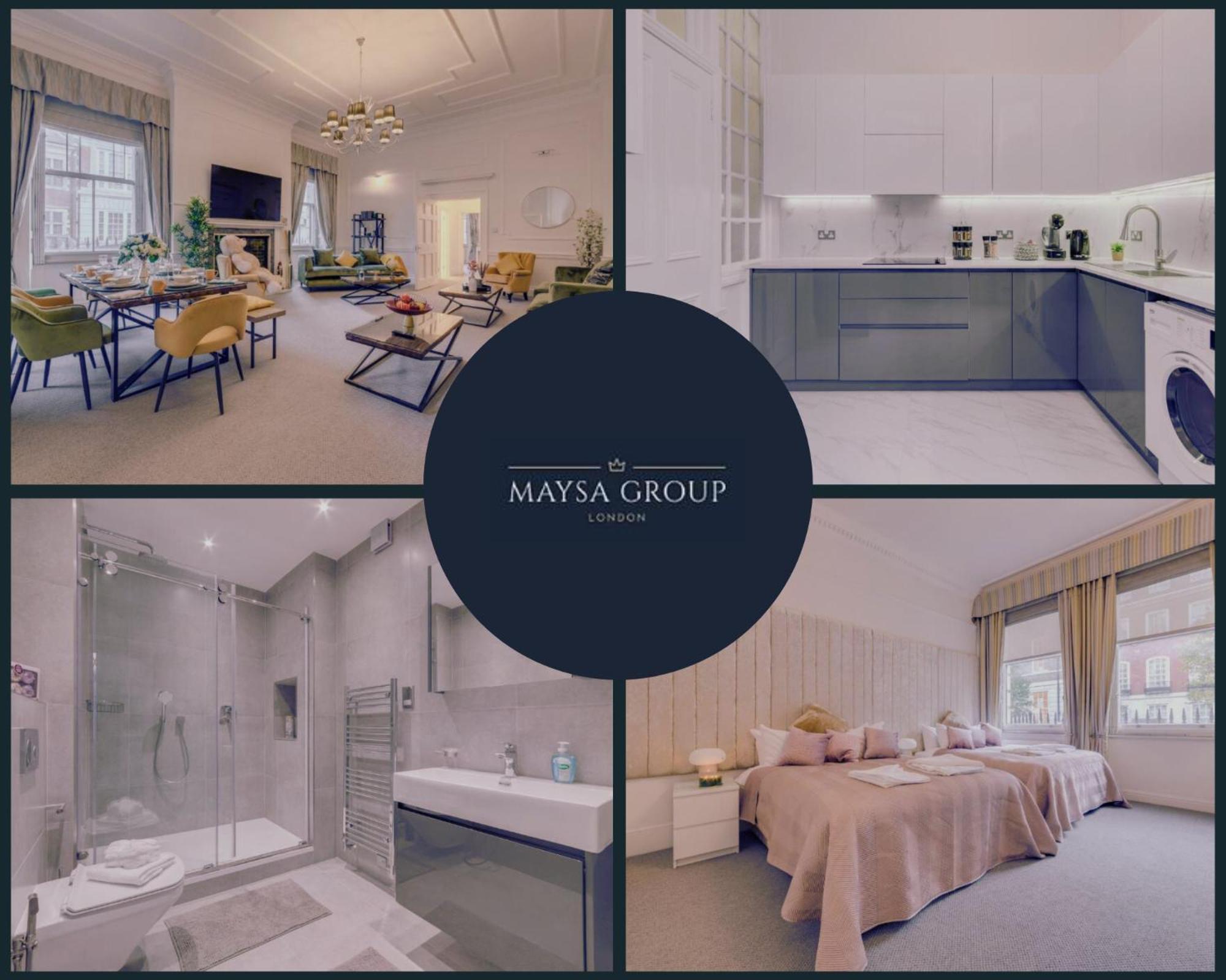 Apartment Stylish 3 Bedroom Luxury In Harley Street - 3hs London