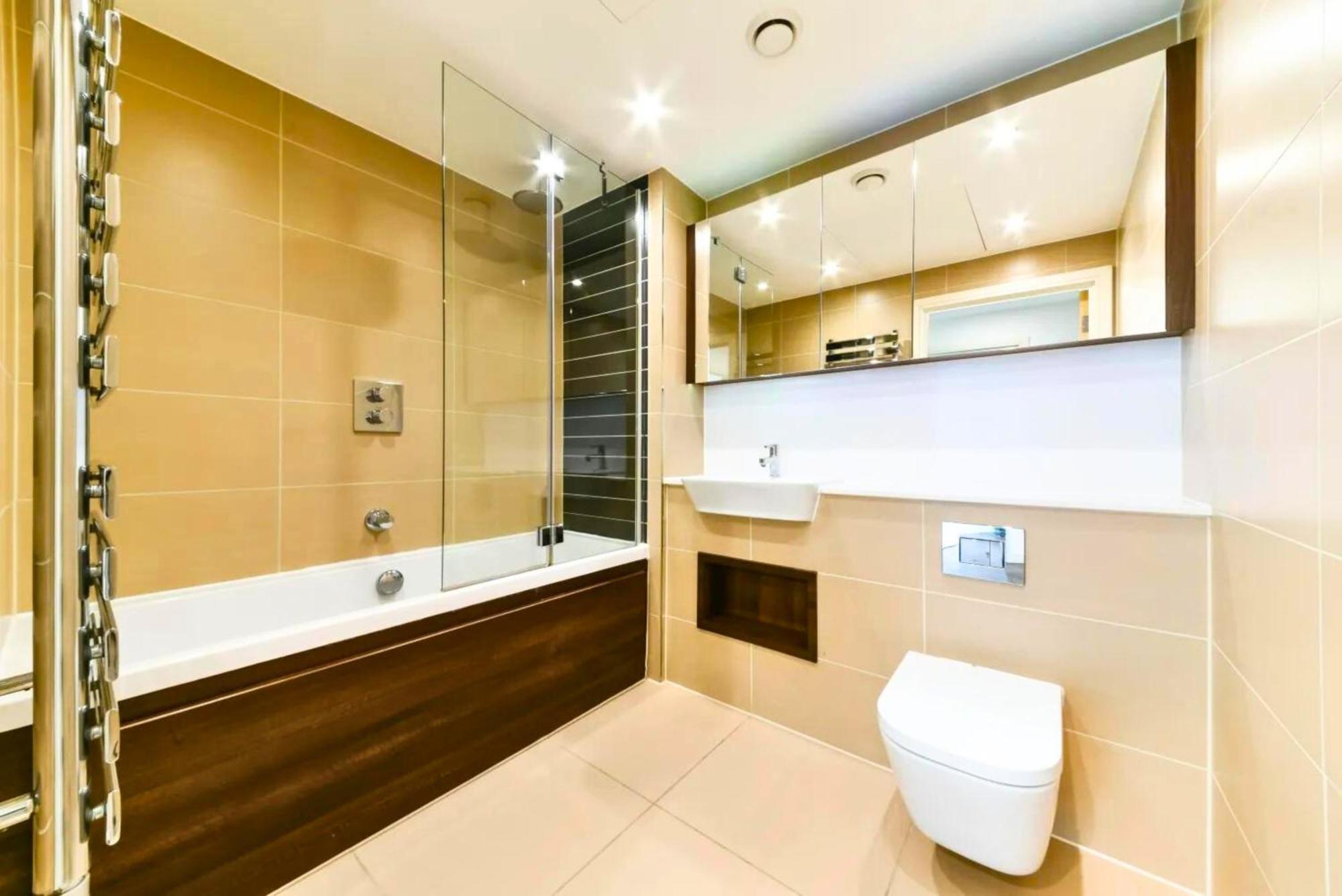 Tower Bridge - Balcony - Ac - Heated Floor - Fast Wifi - Luxurylondonstays Apartamento *