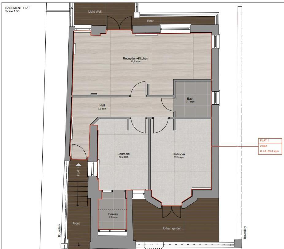 Appartement Beautiful 2br Flat With Free Parking In West *