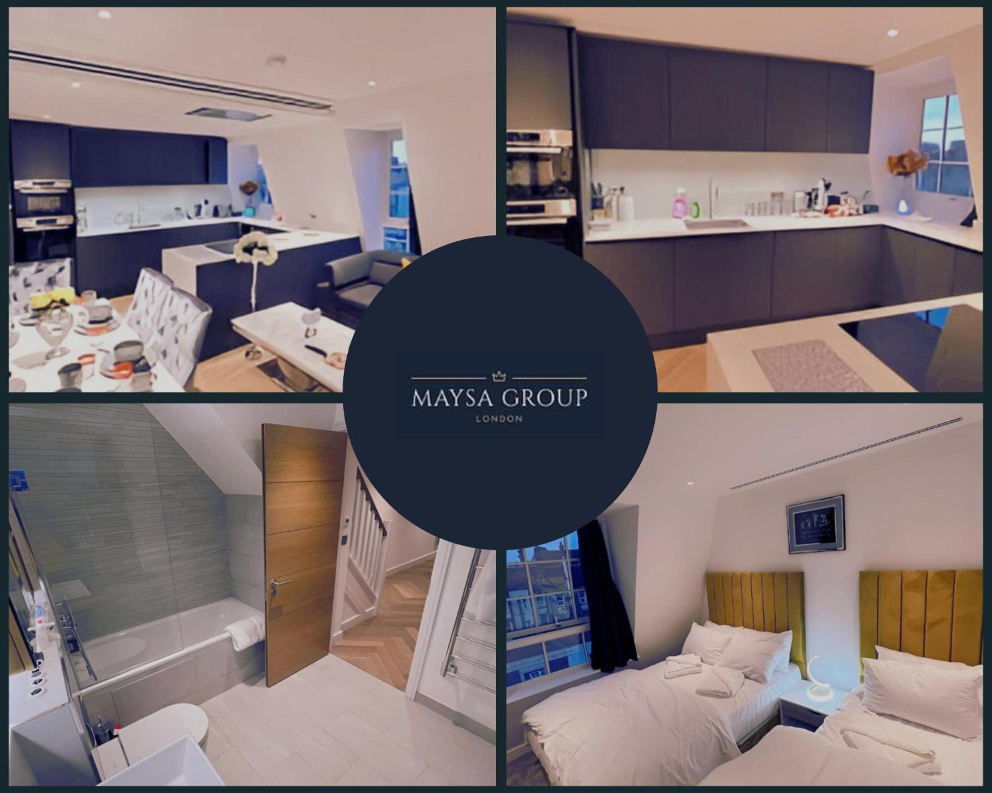 Reserve Amazing 2-bedroom Penthouse In Marble Arch 74 * London