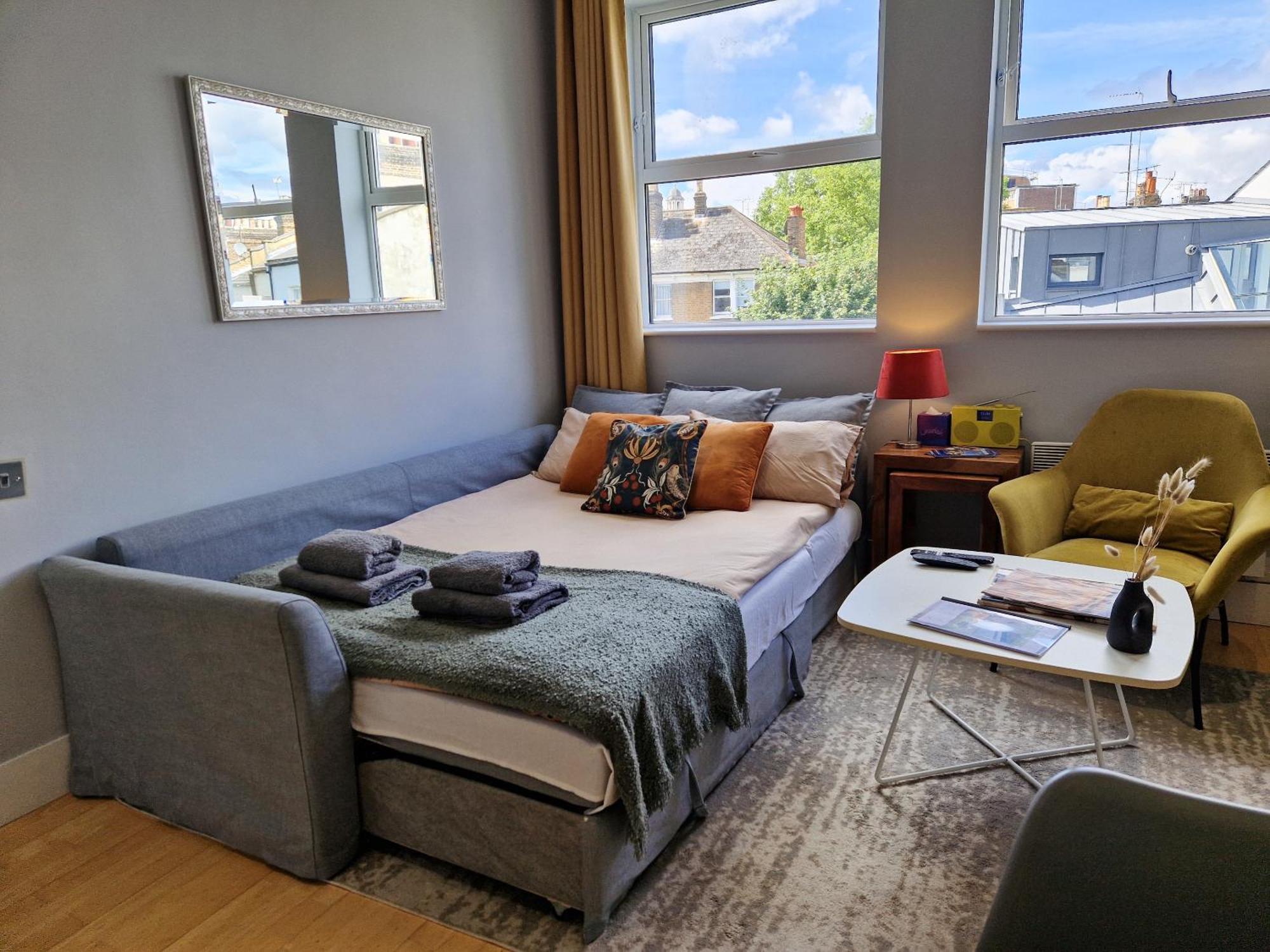 1-bed Apartment, Close To Kensington Olympia With Free Wi-fi & Netflix * Londres
