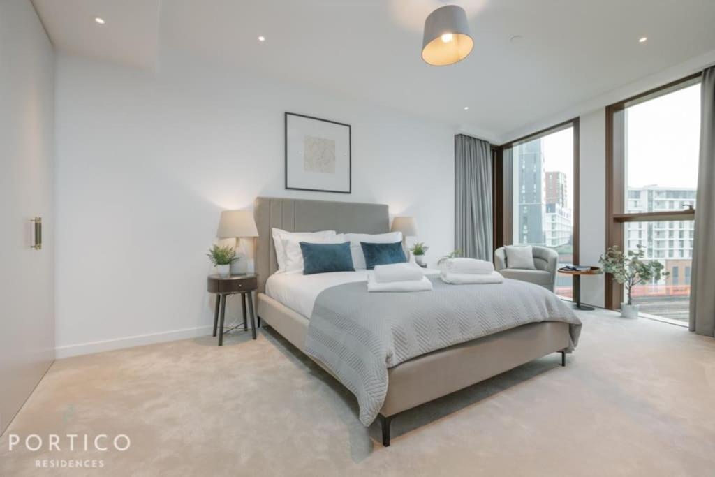 Portico Residences - Beautiful 2 Bed With Pool In Nine Elms * London