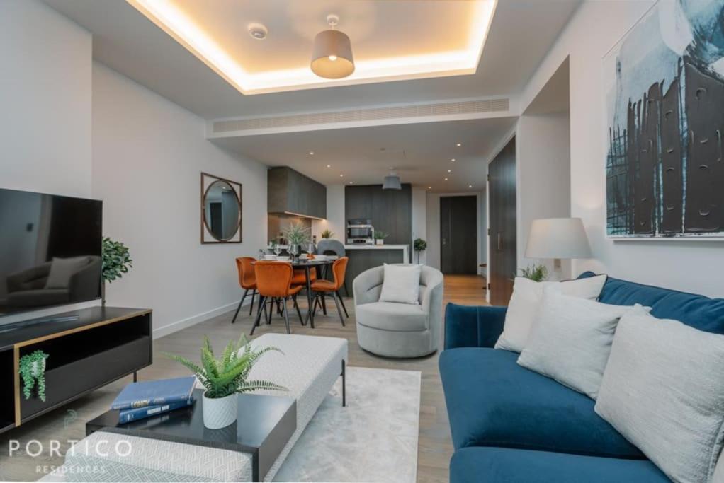 Portico Residences - Beautiful 2 Bed With Pool In Nine Elms *