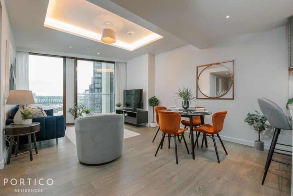Portico Residences - Beautiful 2 Bed With Pool In Nine Elms