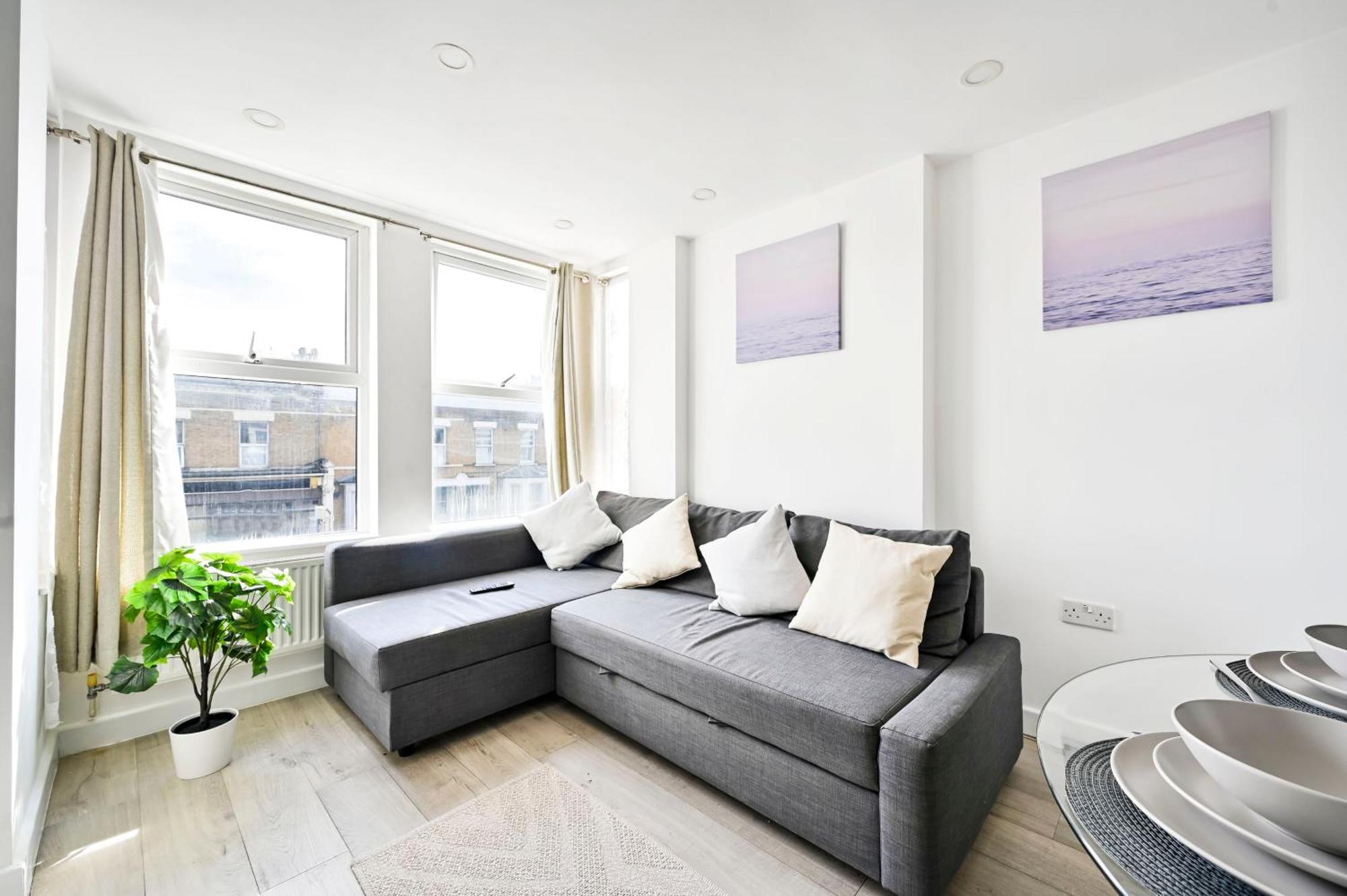 Bright & Comfy 1 Bed Near Catford Station Leilighet