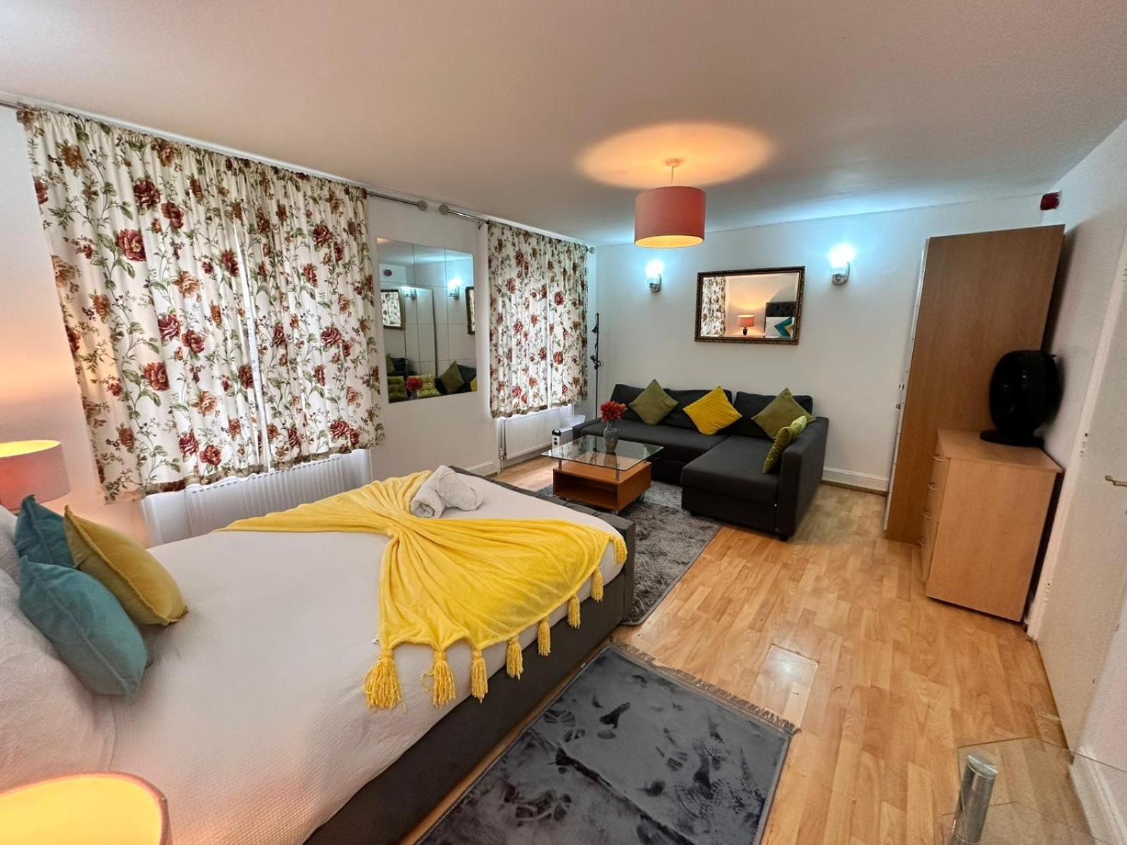 Bright Family Studio In Central Apartment London