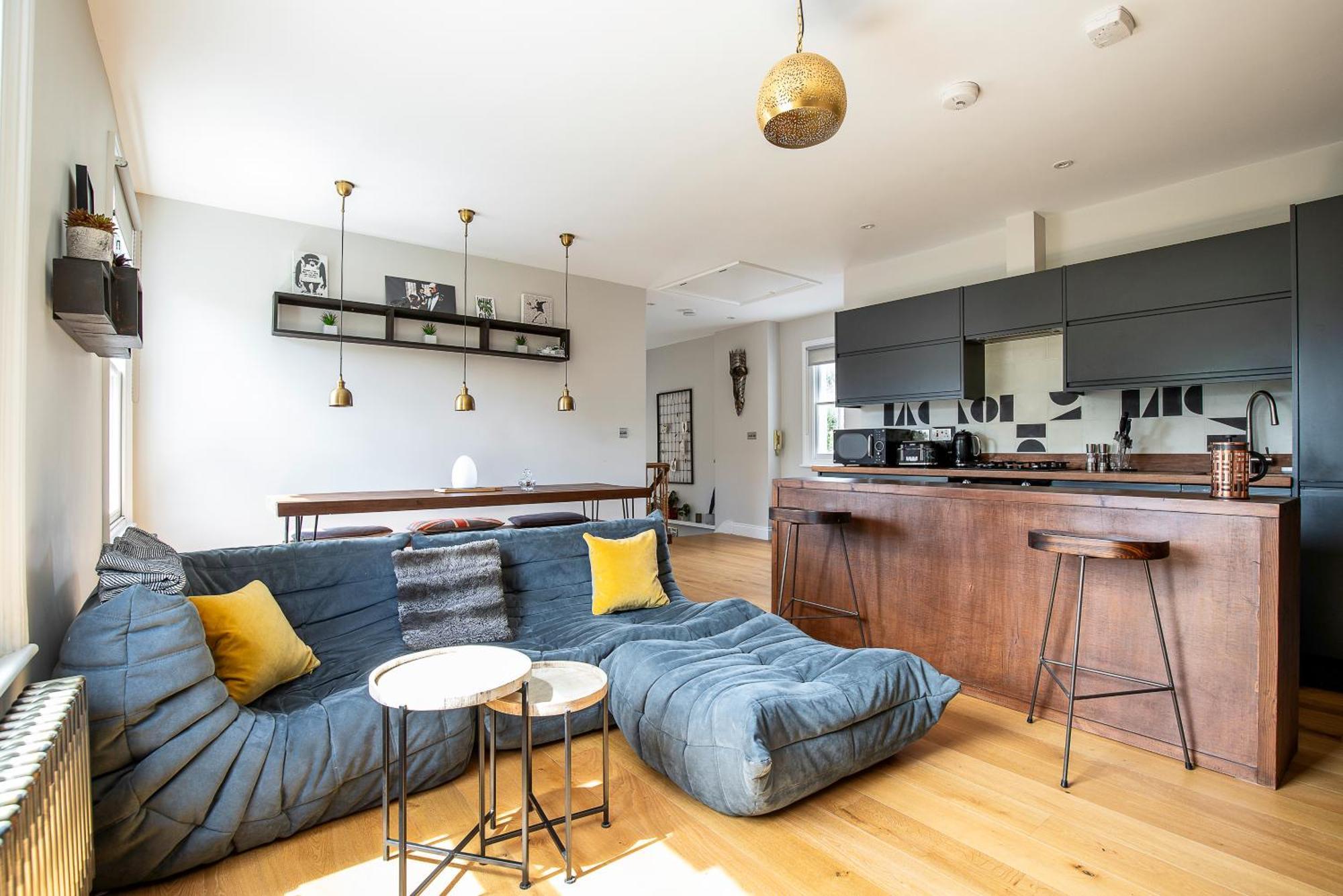 Rustic And Contemporary Haven In Brixton Leilighet London
