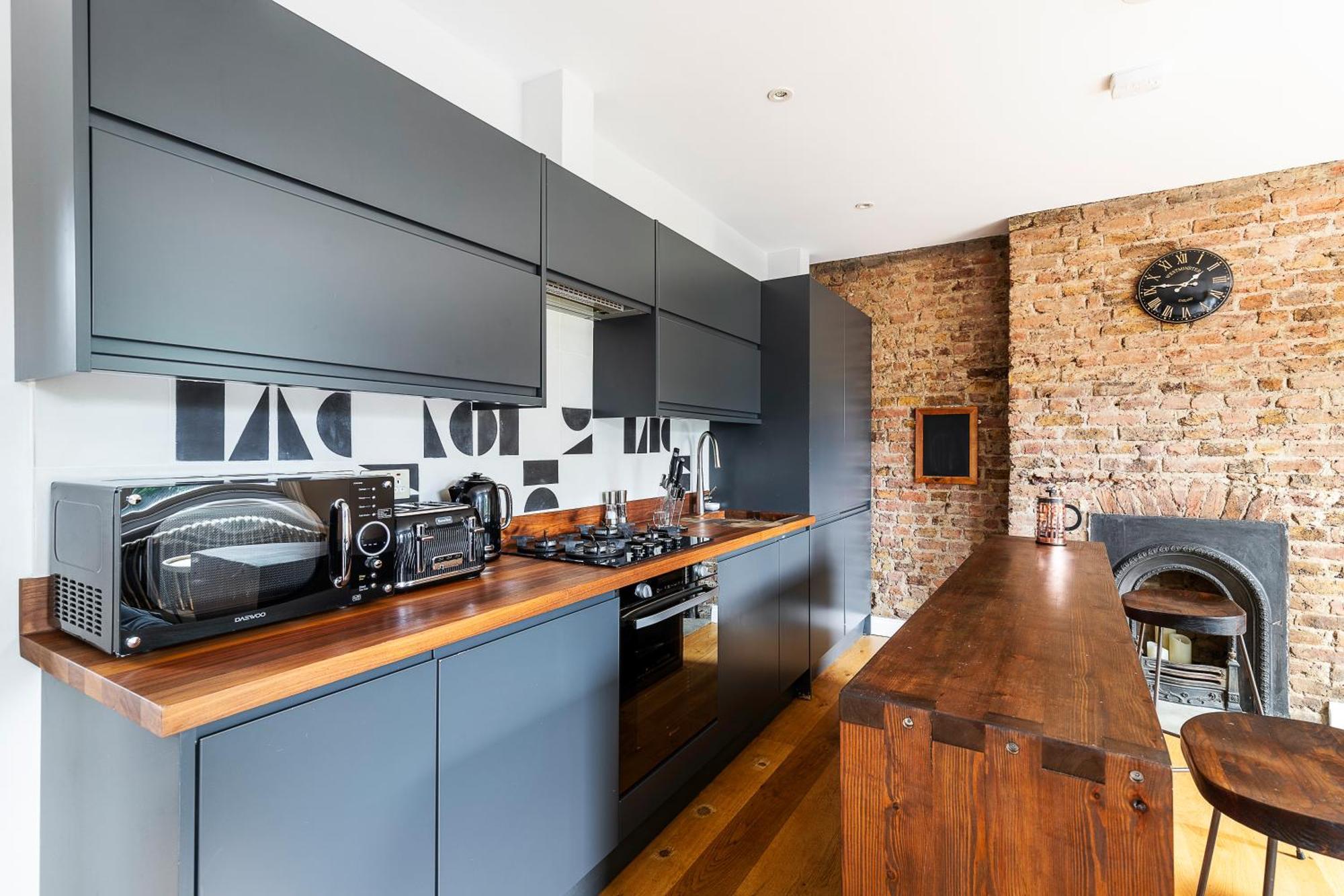 Rustic And Contemporary Haven In Brixton Leilighet