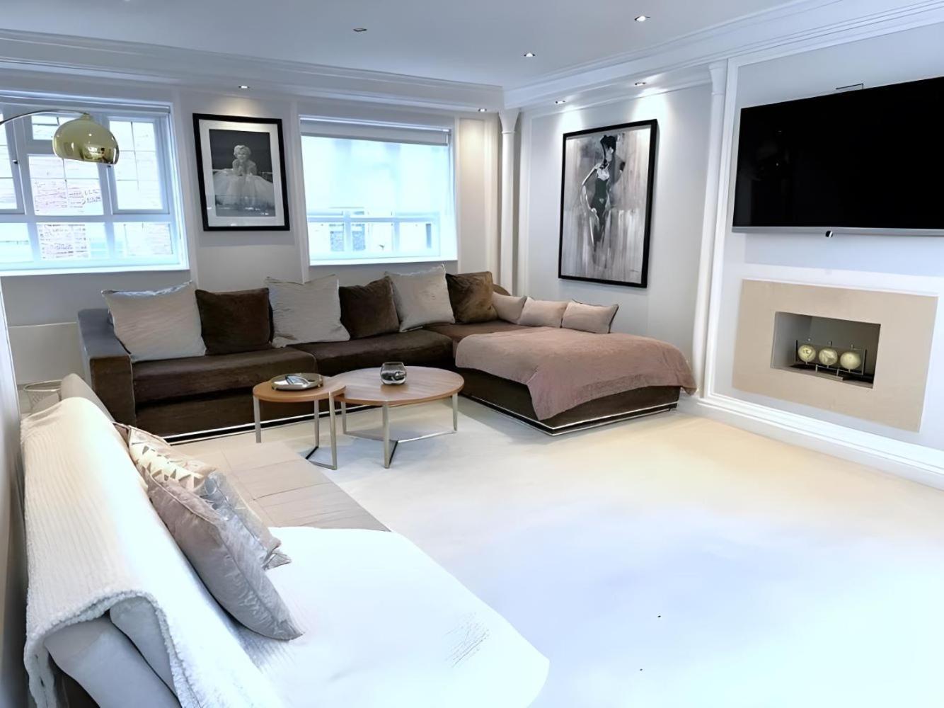 4million Pound Beautiful Mayfair House By Park Lane With Private Roof Terrace * London