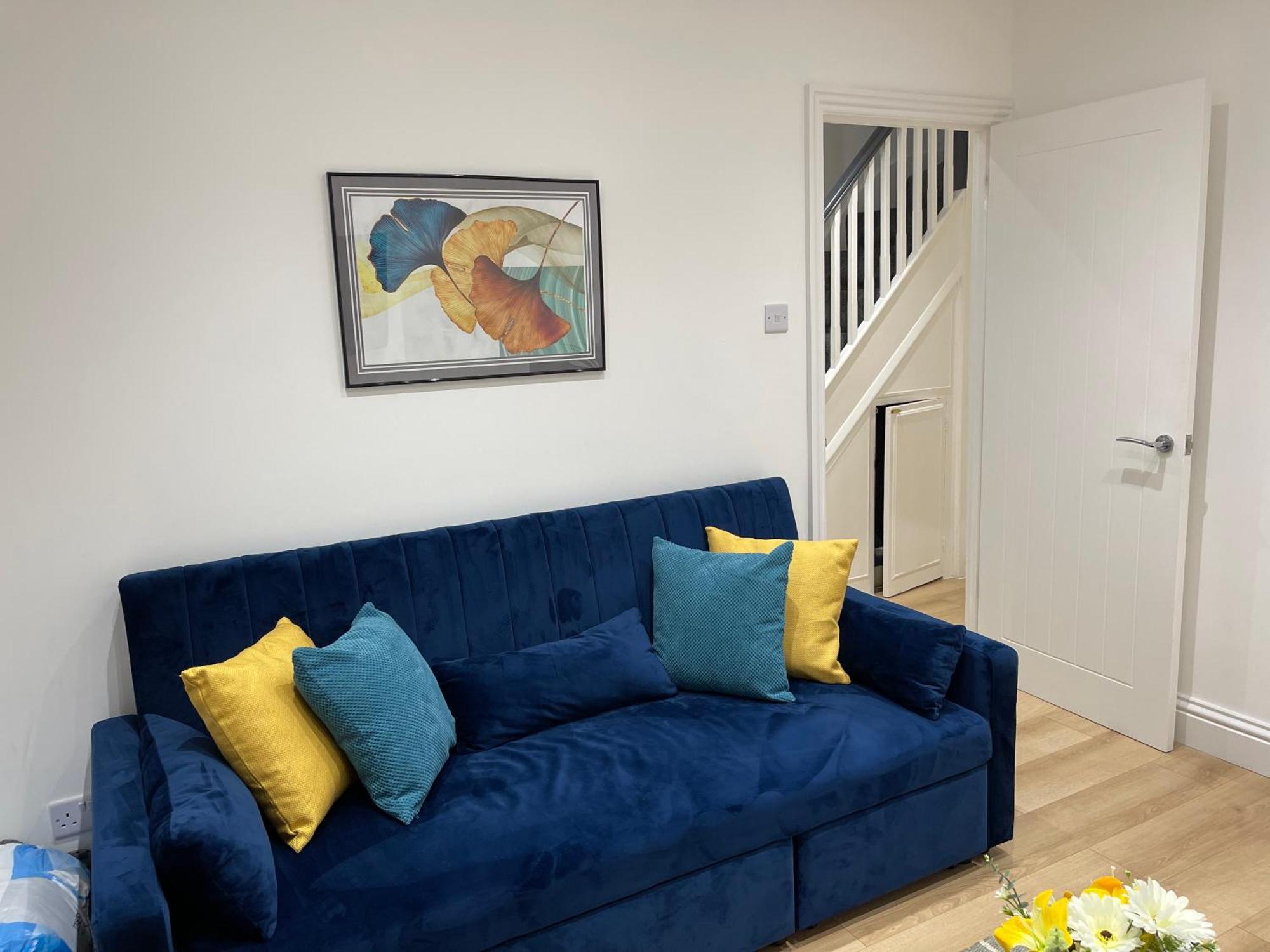Vakantiehuis Beautiful Newly Renovated House Sleeps 6 People, Only 12 Minutes By Tube To Oxford Circus