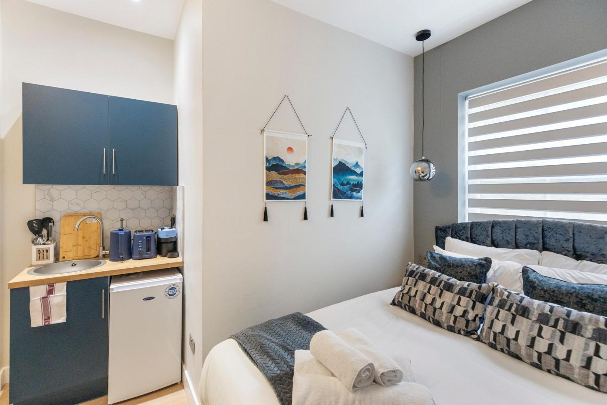 Leilighet Sleek And Cozy - Modern Retreat *