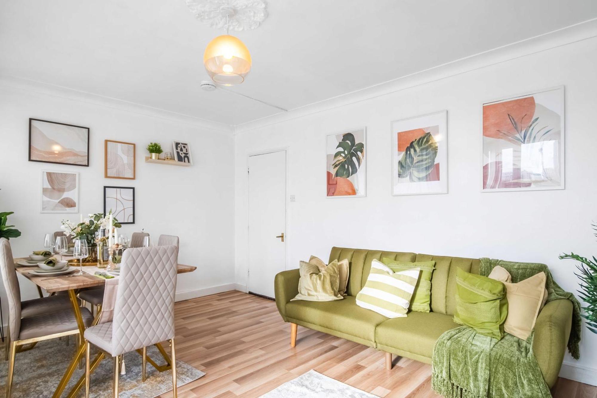 Leilighet Stylish 3-bedroom London